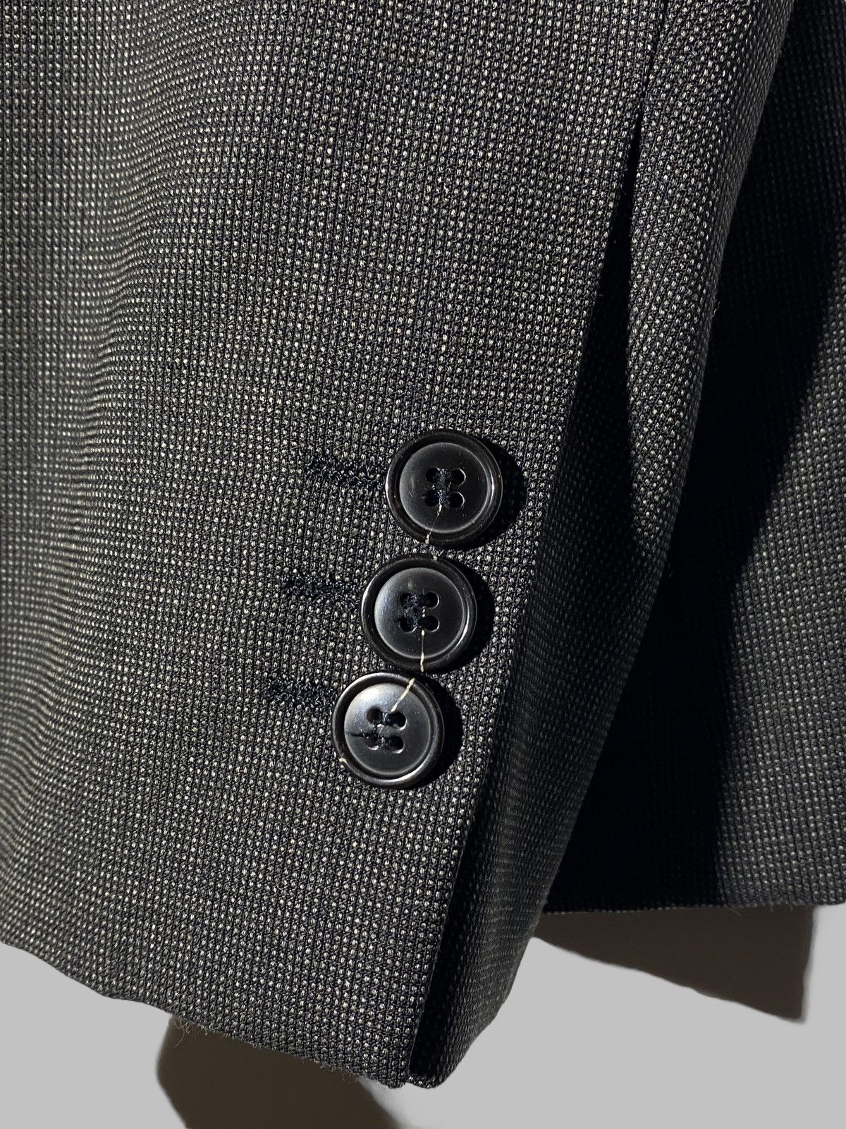 Emporio Armani Emporio Armani Green Line Black Velour Lapel Wool Blazer Size 54R - 8 Thumbnail