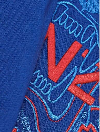 Kenzo KENZO Blue tiger head embroidery hoodie Size S / US 4 / IT 40 - 9 Thumbnail