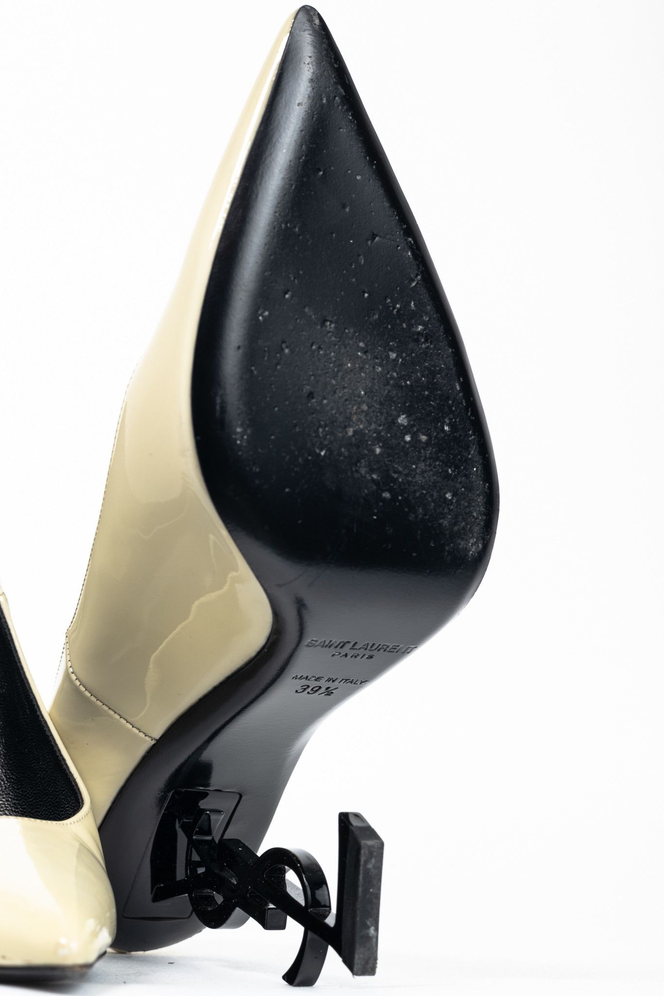 Saint Laurent Paris Saint Laurent Opyum Patent YSL Cassandre Pointed-Toe Pumps Size US 9 / IT 39 - 5 Thumbnail
