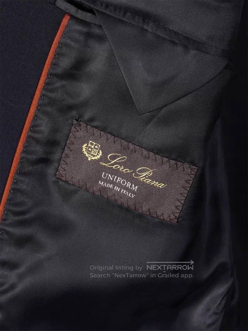 Loro Piana Loro Piana Men's single-breasted blazer Size 46L - 4 Thumbnail