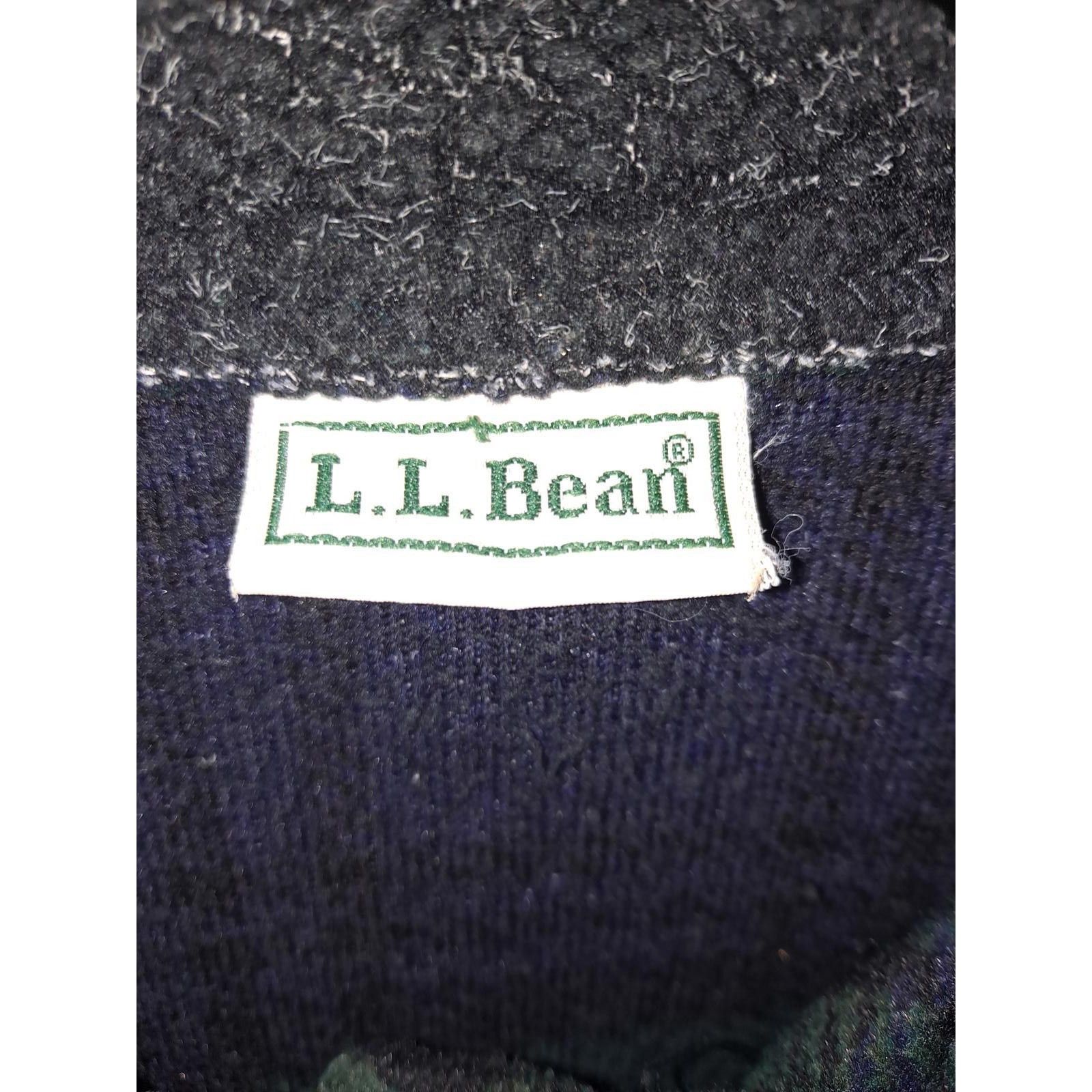 L.L. Bean L.L. Bean Green and Blue Plaid Thick Fleece Button Up With F Size US S / EU 44-46 / 1 - 3 Thumbnail