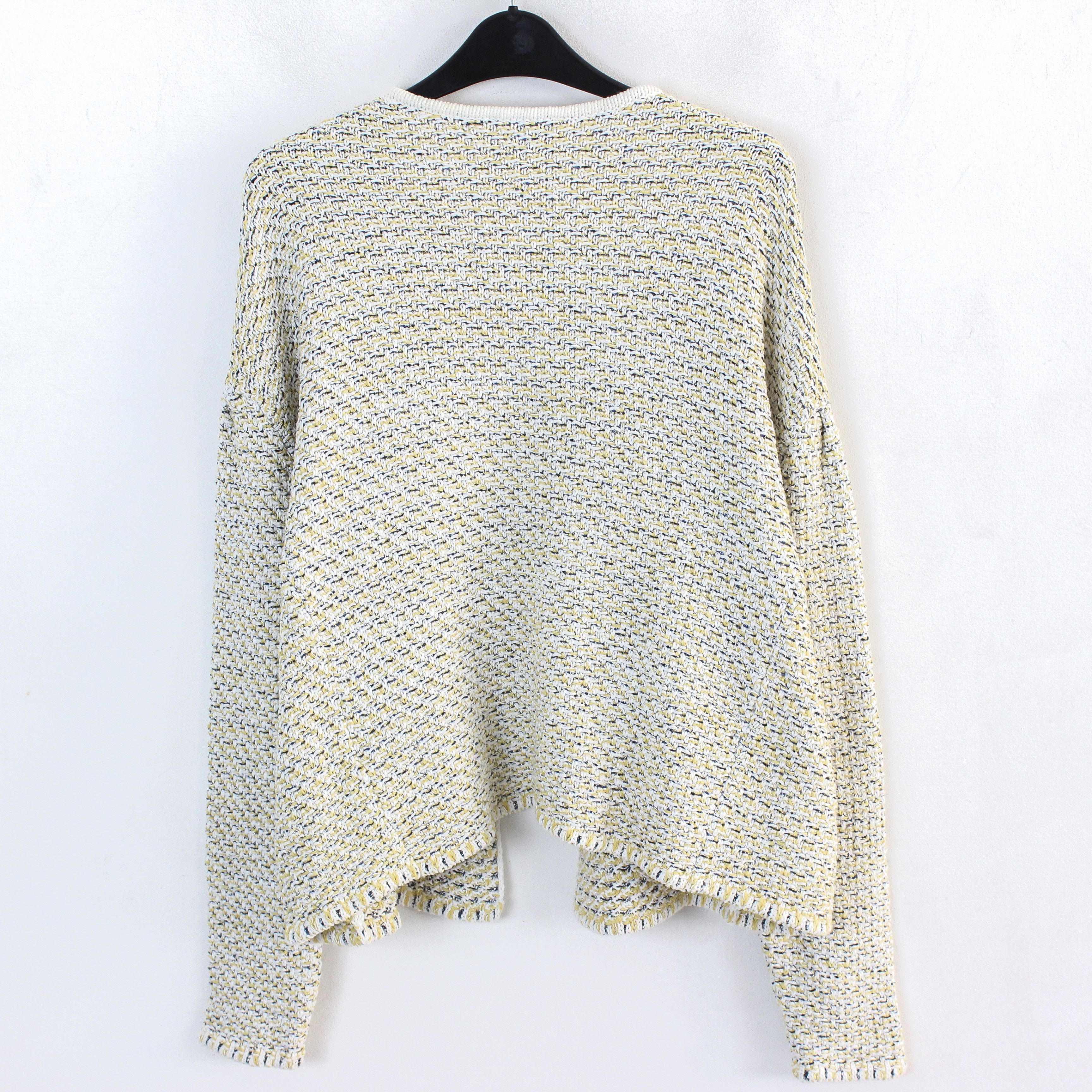 BIMBA Y LOLA × Designer women XL cardigan jumper sweater open jacket cotton acrylic Size XL / US 12-14 / IT 48-50 - 6 Thumbnail