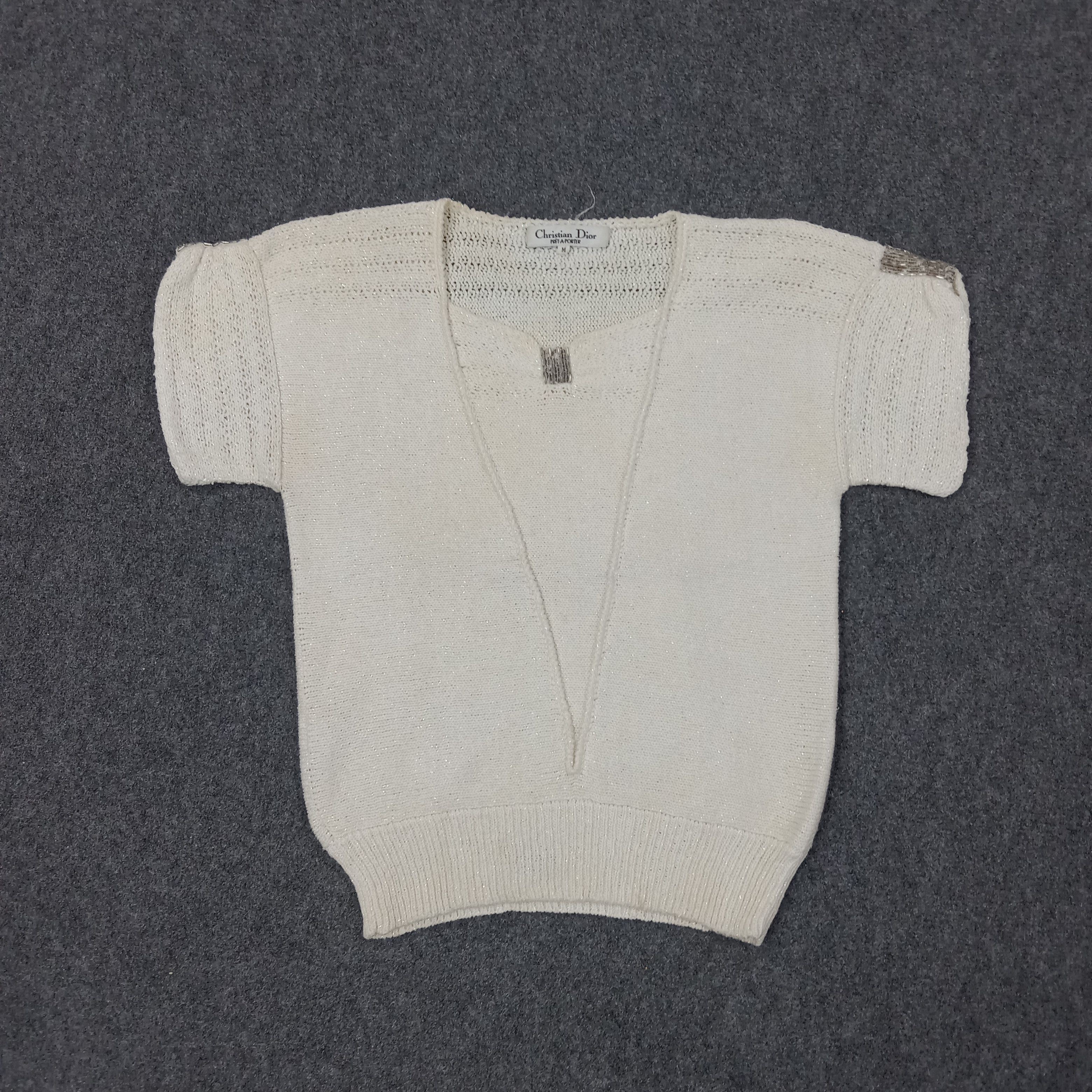 Christian Dior Monsieur Christian Dior Italian Brand Tshirt C239N43 Size S / US 4 / IT 40 - 1 Thumbnail