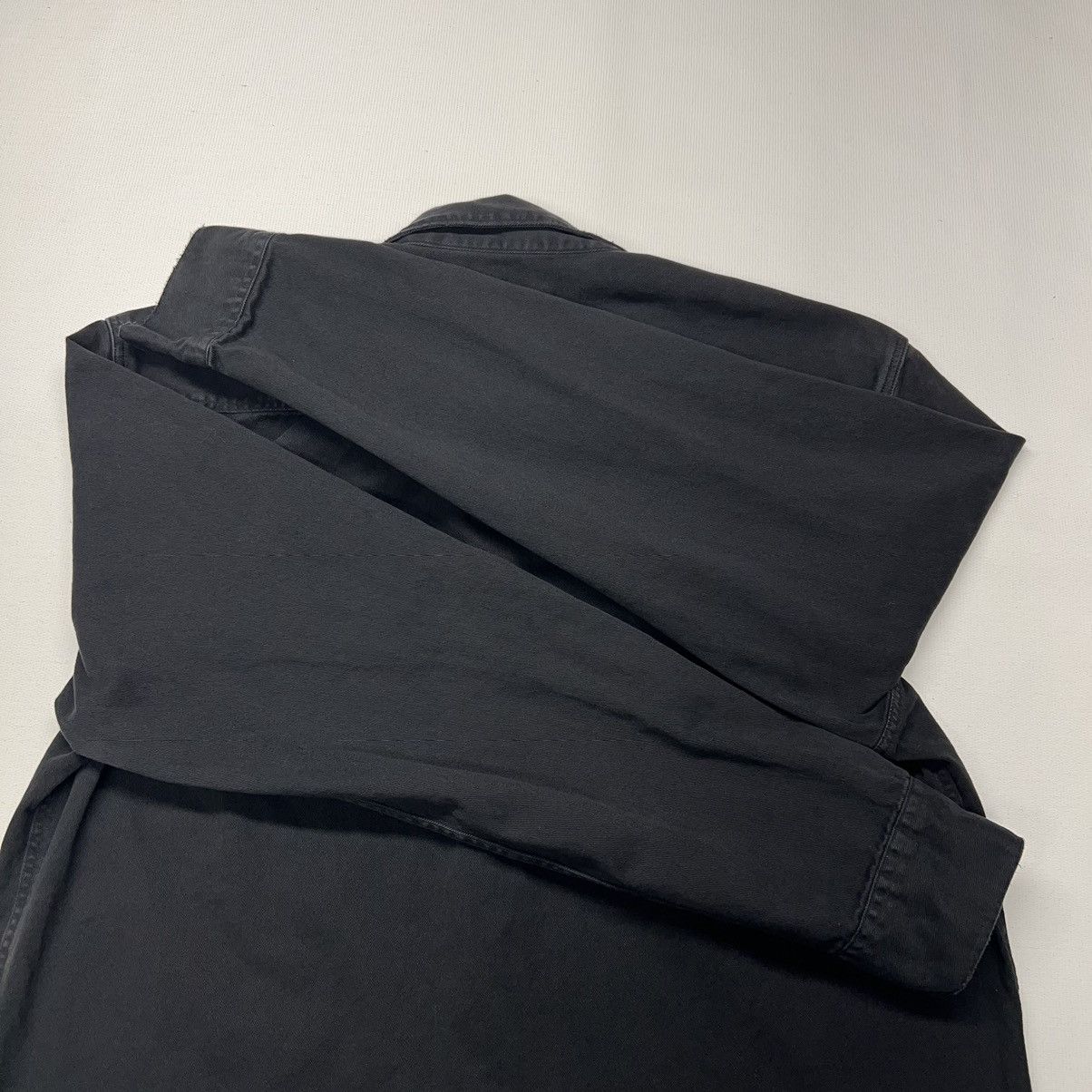 Allsaints All Saints Shirt Black Spotter Long Sleeve Button Pocket Size US XL / EU 56 / 4 - 13 Thumbnail