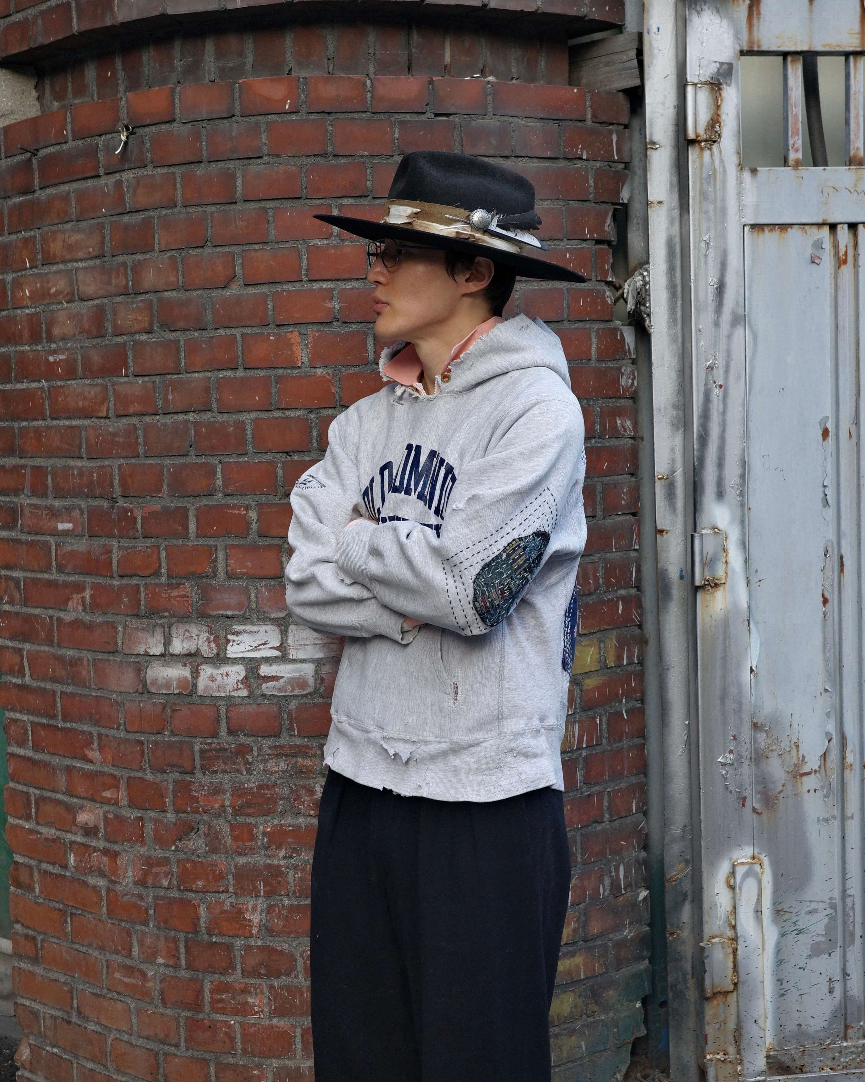 Champion 80's Champion Reverse Weave Sashiko Hoodie Size US M / EU 48-50 / 2 - 13 Thumbnail
