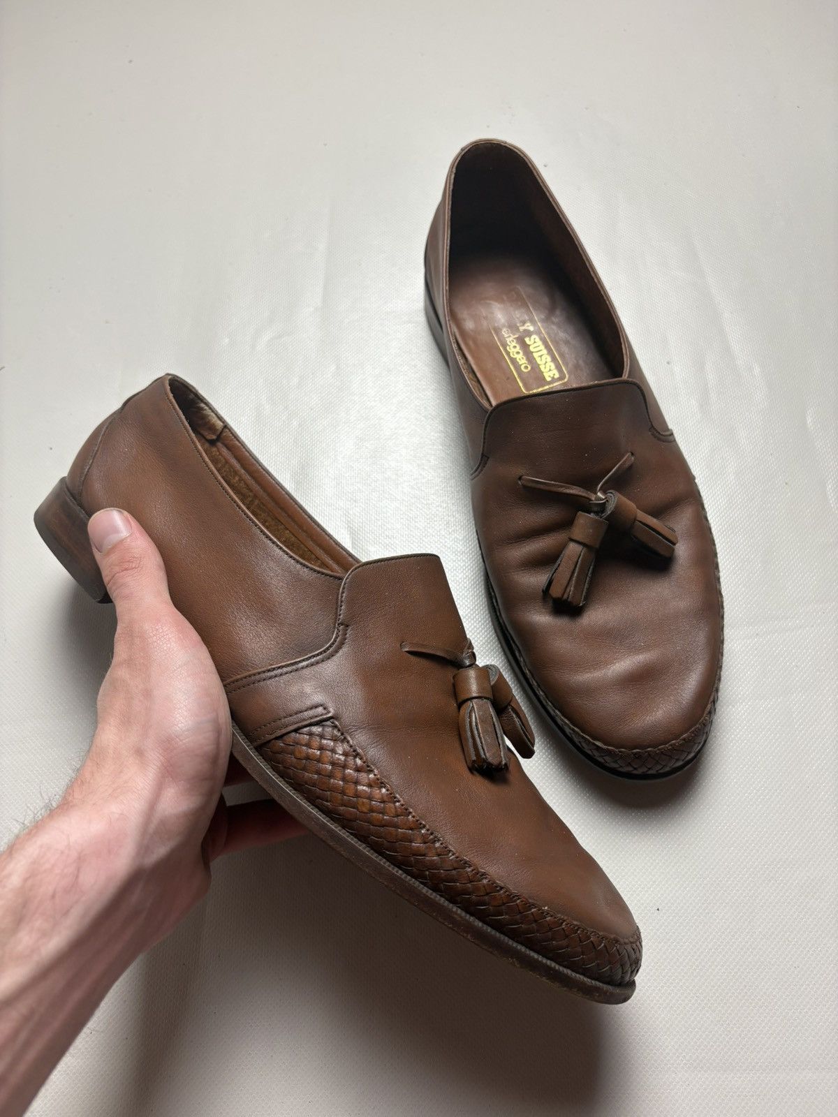 Bally Vintage Bally Leather Loafers Size US 11 / EU 44 - 8 Thumbnail