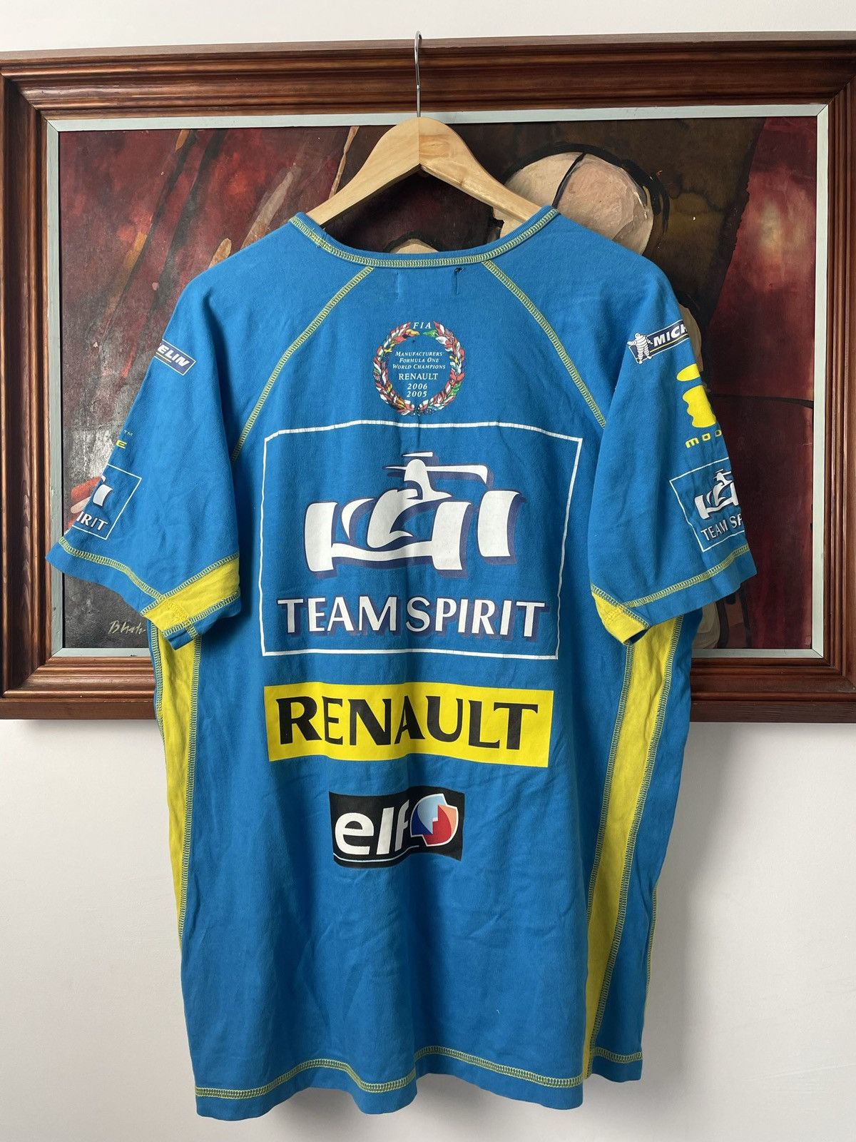 Racing Vintage Renault F1 Racing T-Shirt Formula World Champions | Grailed