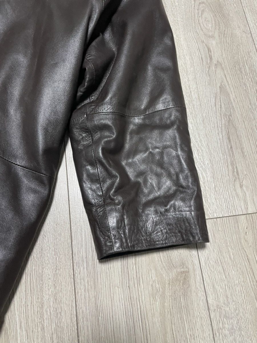 Vera Pelle × Vintage Vintage 90s Italian Vera Pelle Leather Jacket Old Money Euro Size US L / EU 52-54 / 3 - 8 Thumbnail