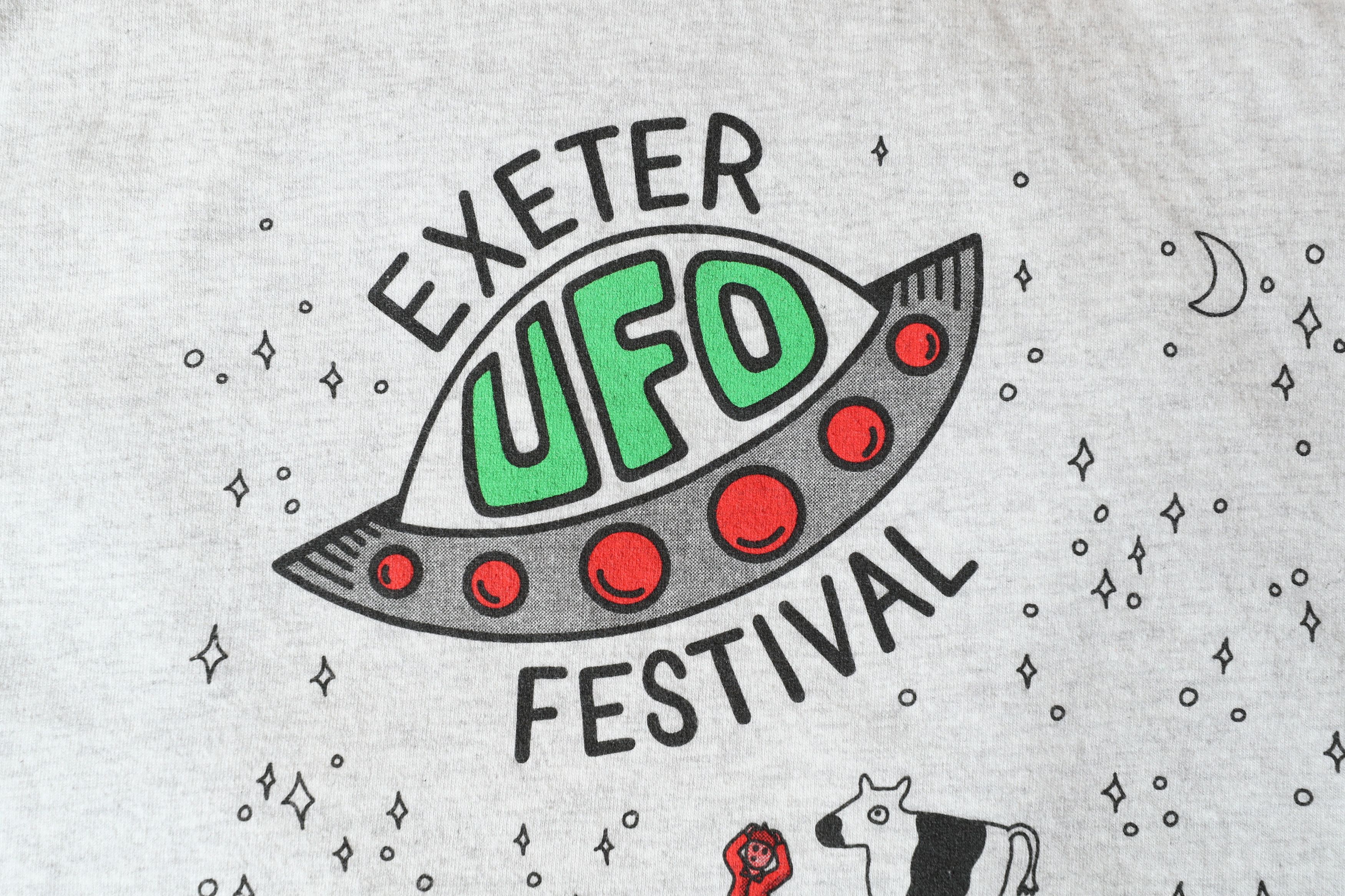 Vintage Exeter UFO Festival Tee (M) Size US M / EU 48-50 / 2 - 4 Thumbnail