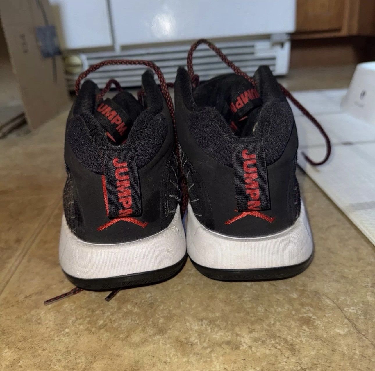 Jordan Brand Air Jordan Jordan Jumpman 2021 PF 'Bred' Size 12 CQ4229-006 Size US 12 / EU 45 - 5 Thumbnail