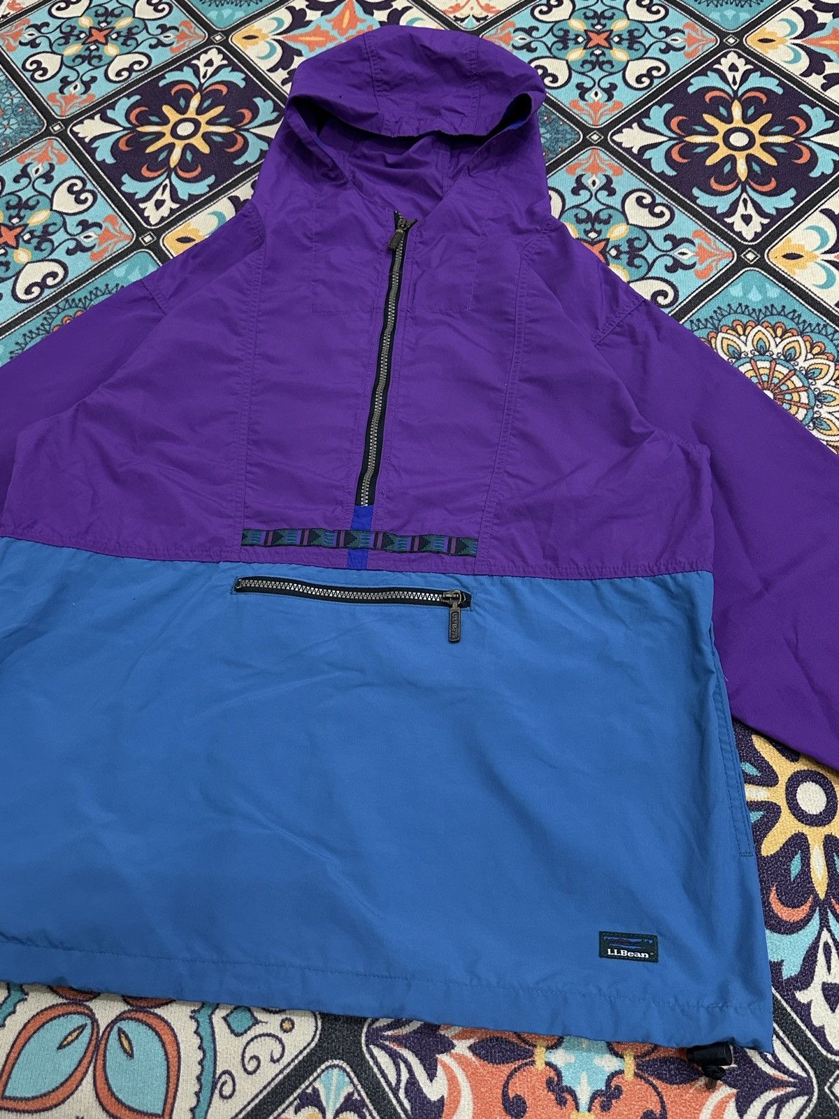 L.L. Bean Vintage L.L Bean Anorak Pullover Half Zipper Jacket Size US M / EU 48-50 / 2 - 3 Thumbnail