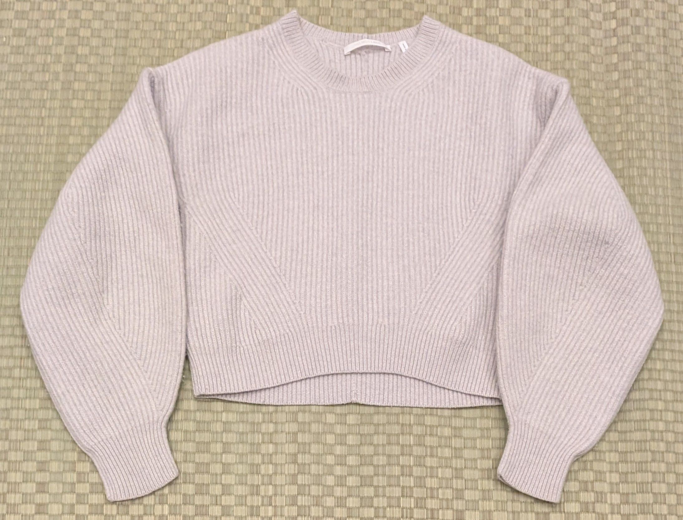 Helmut Lang Helmut Lang Volume Balloon Sleeve 100% Merino Wool Sweater Size S / US 4 / IT 40 - 1 Thumbnail