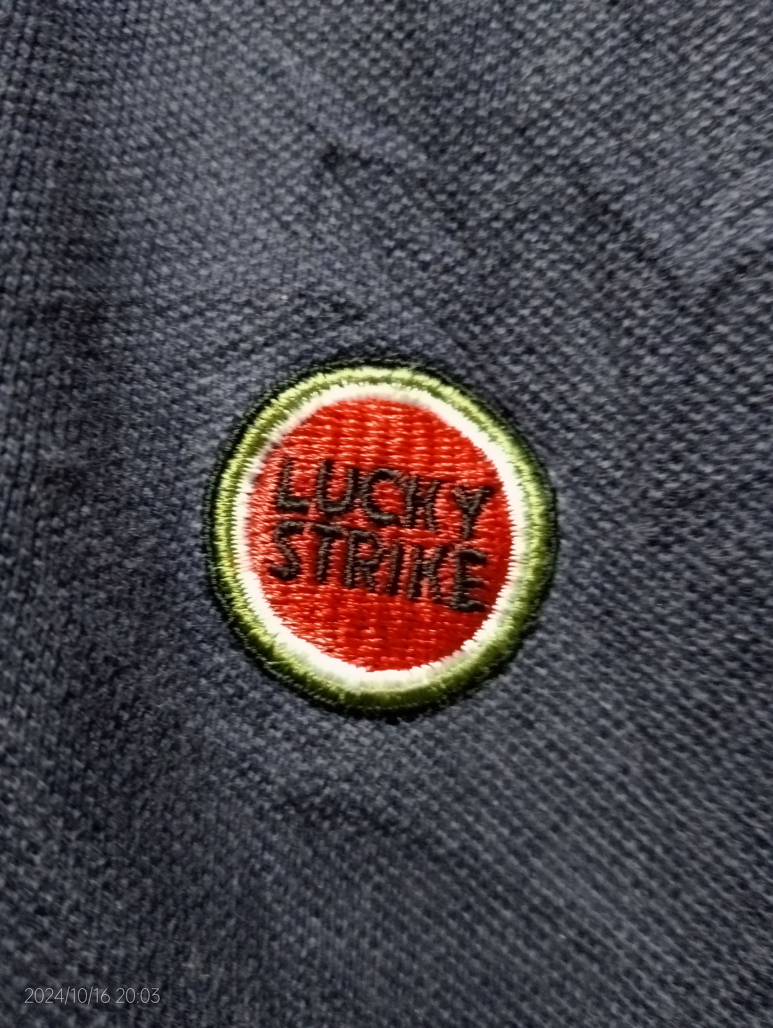 Gear for Sports Vintage '90s Lucky Strike Polo Ringer Shirt Very Rare Size US L / EU 52-54 / 3 - 6 Thumbnail
