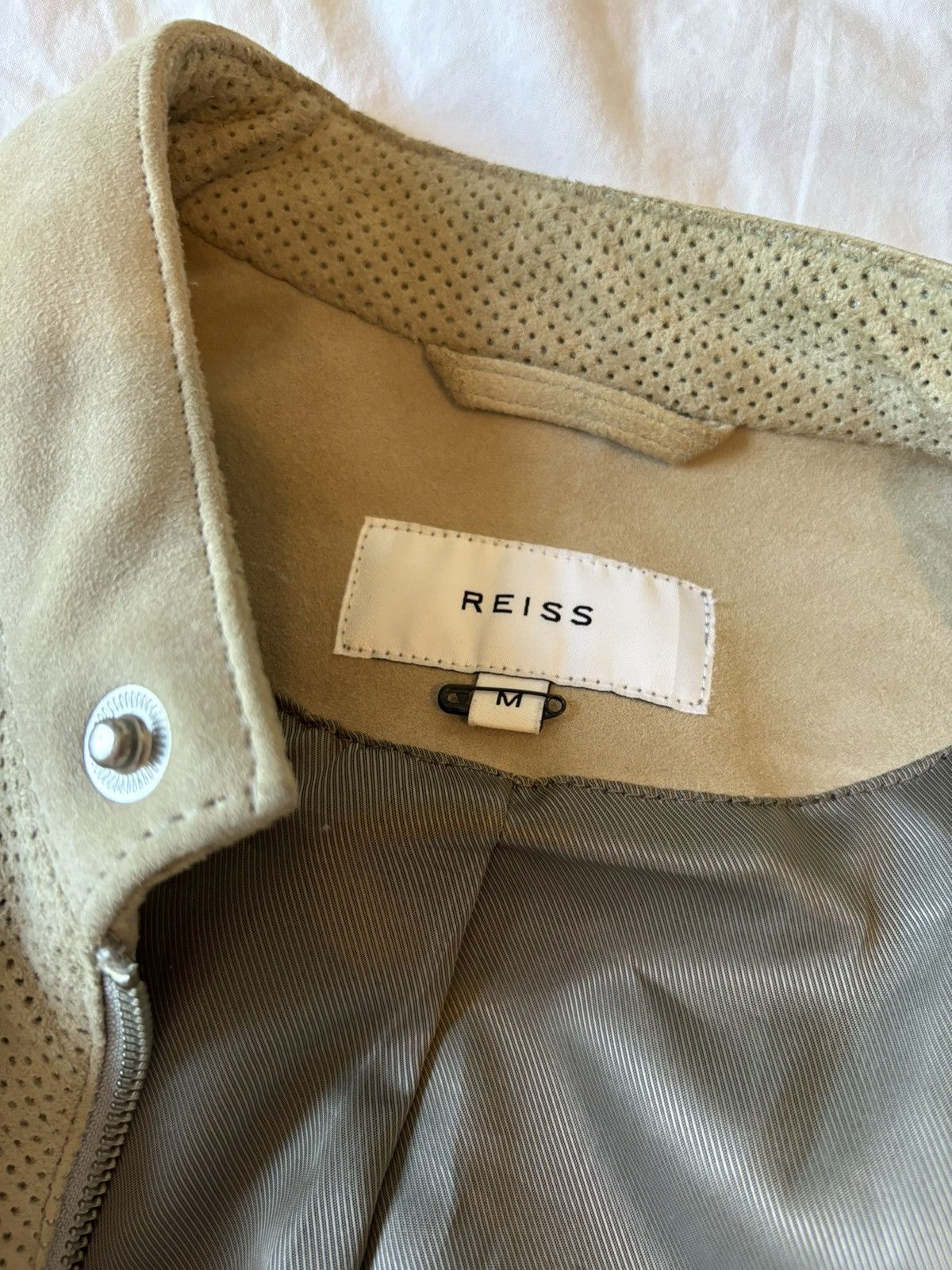 Reiss Reiss Suede Jacket Size US M / EU 48-50 / 2 - 4 Thumbnail