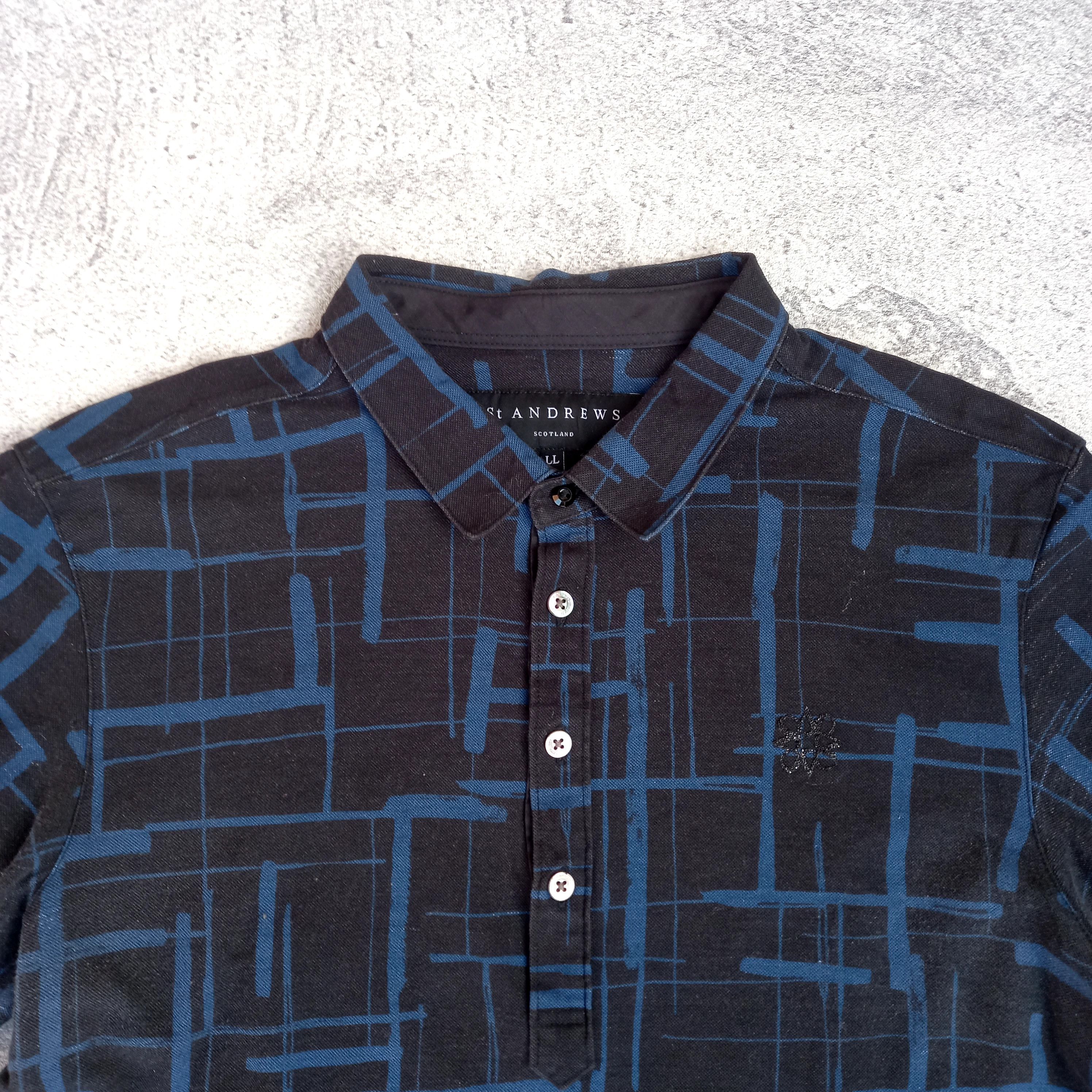 Designer × Peter Millar St. Andrews Scotland Polo Shirt Size US L / EU 52-54 / 3 - 2 Thumbnail