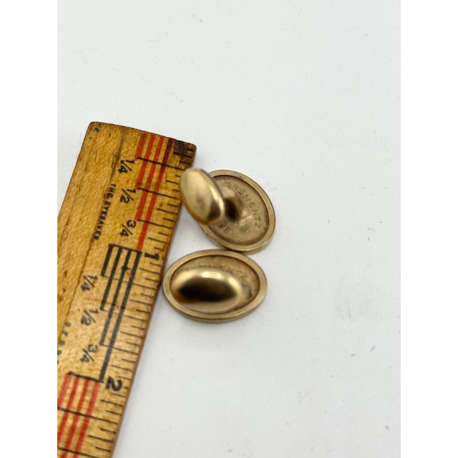 Vintage Vintage estate Krementz plated cuff links Size ONE SIZE - 5 Thumbnail