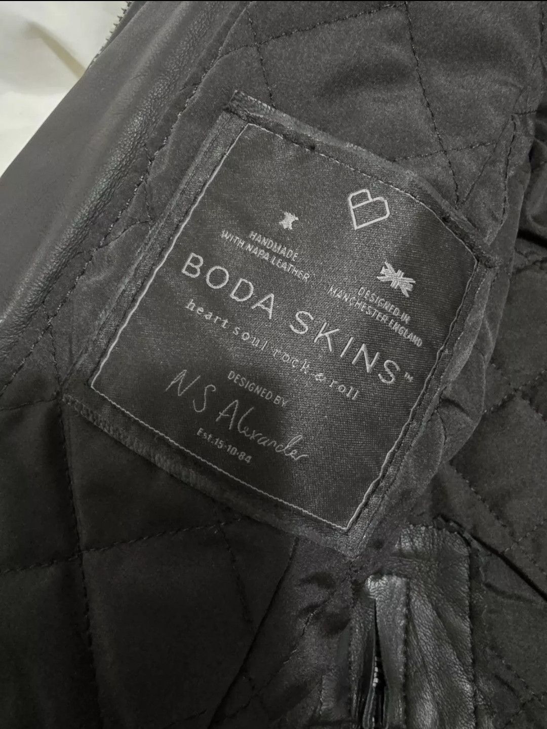 Boda Skins Boda Skins AXL Leather Jacket Motorcycle Rare Size US XS / EU 42 / 0 - 4 Thumbnail