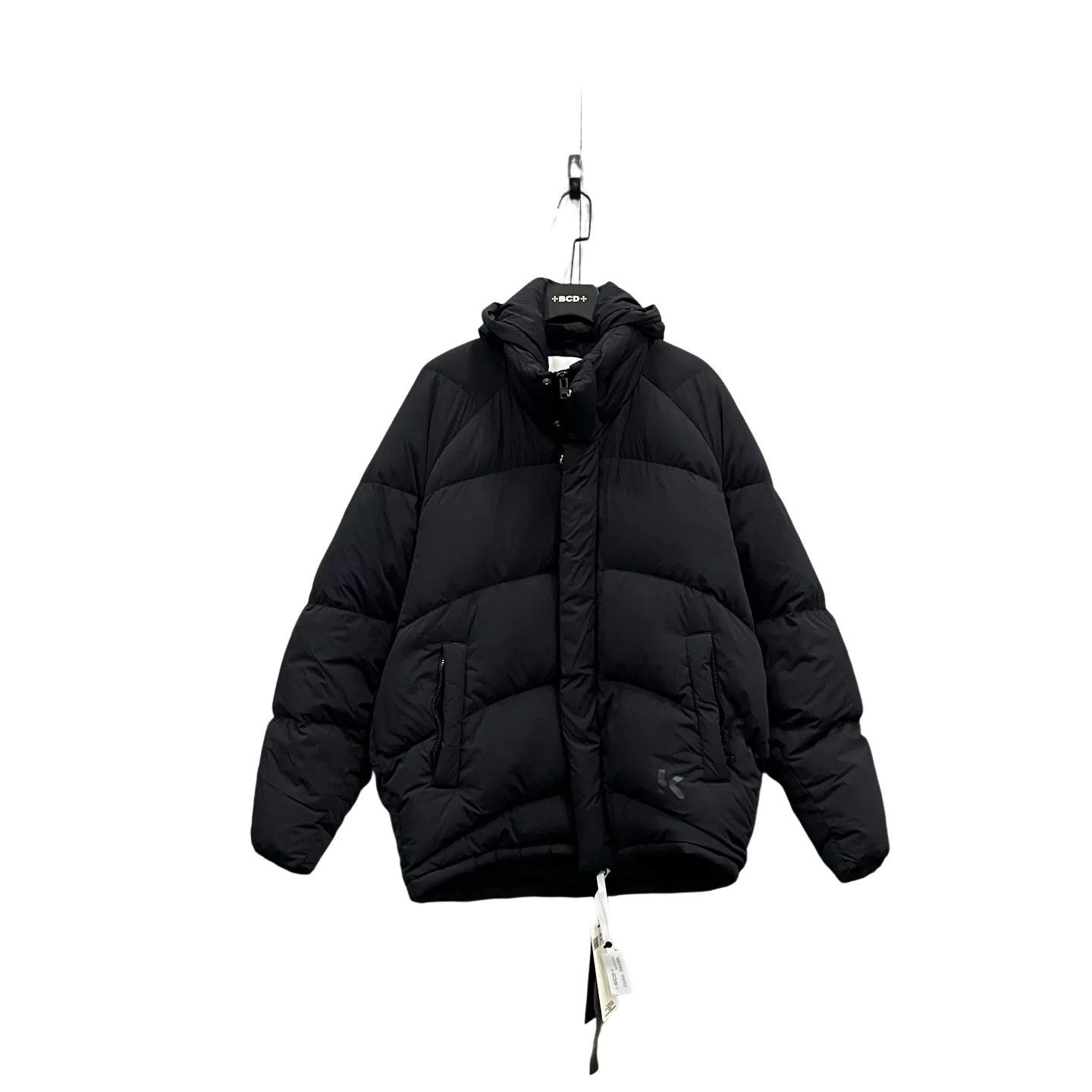 Kenzo KENZO Black Hooded Puffer Jacket Size M Size US M / EU 48-50 / 2 - 1 Thumbnail