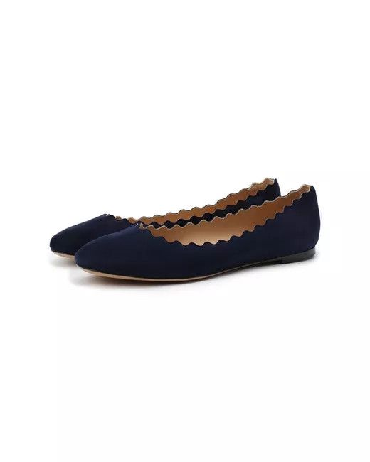 Chloe o1loc1c1024 Lauren Ballerinas in Black Size US 6 / IT 36 - 2 Thumbnail
