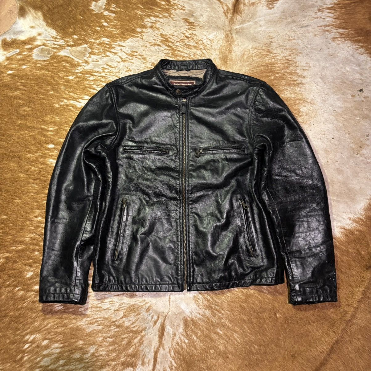 Marlboro Classics Marlboro Classic Leather Jacket Fit L Size XL Size US L / EU 52-54 / 3 - 4 Thumbnail