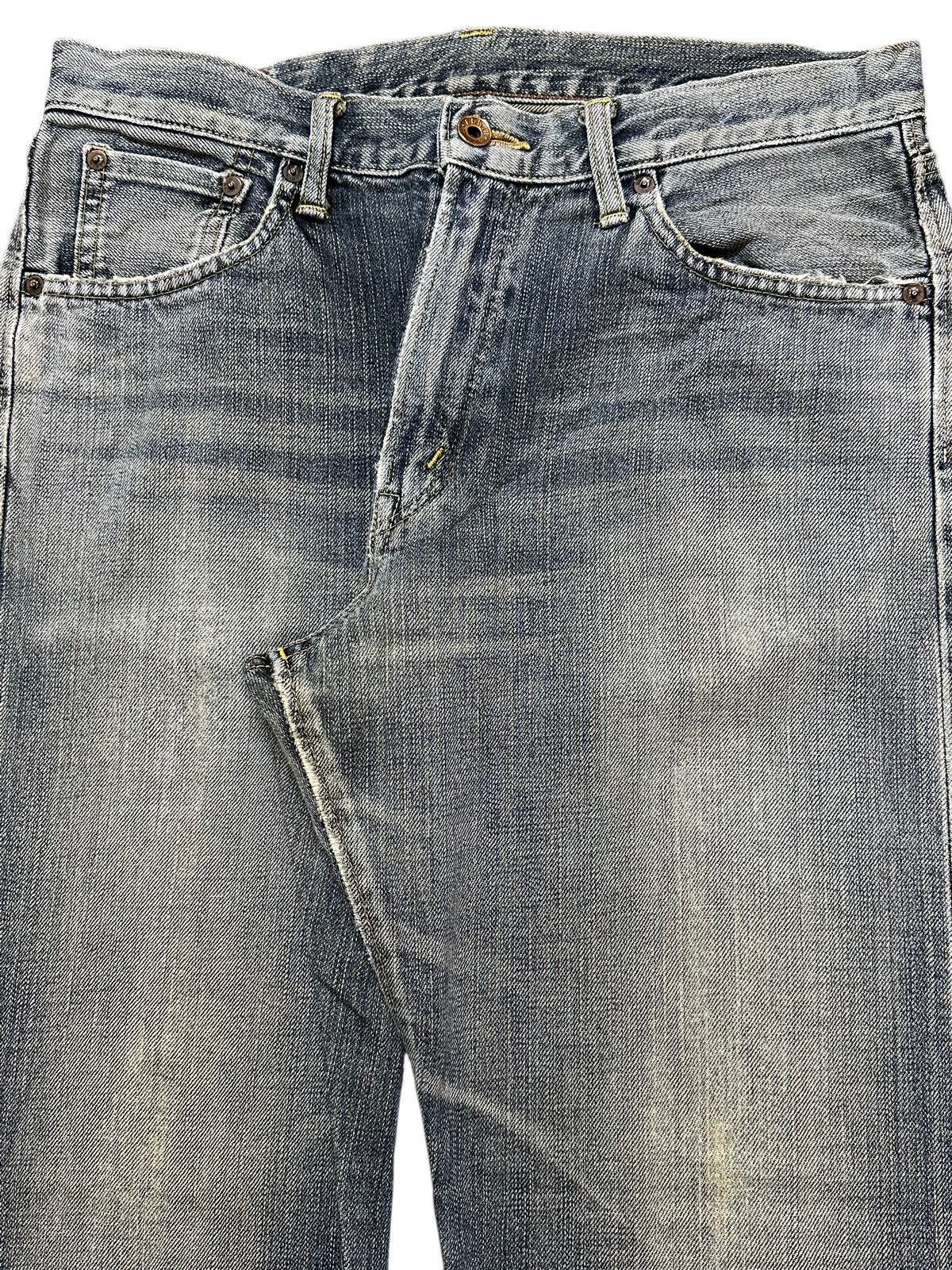 Edwin Vintage Edwin 505zx Selvedge Mud Wash Faded Baggy Jeans Size US 32 / EU 48 - 5 Thumbnail