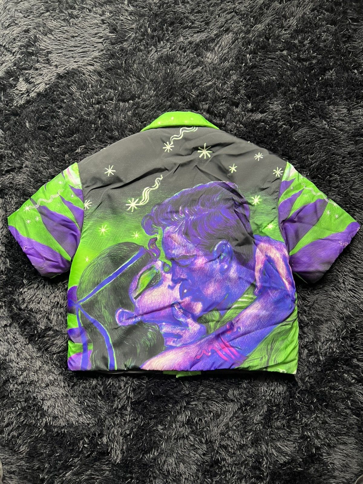 Prada Impossible True Love Padded Nylon Shirt Fall 2018 Size US L / EU 52-54 / 3 - 2 Thumbnail