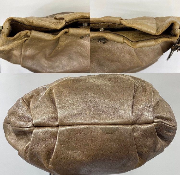 Prada Prada Leather Shoulder Hobo Bag Size ONE SIZE - 3 Thumbnail