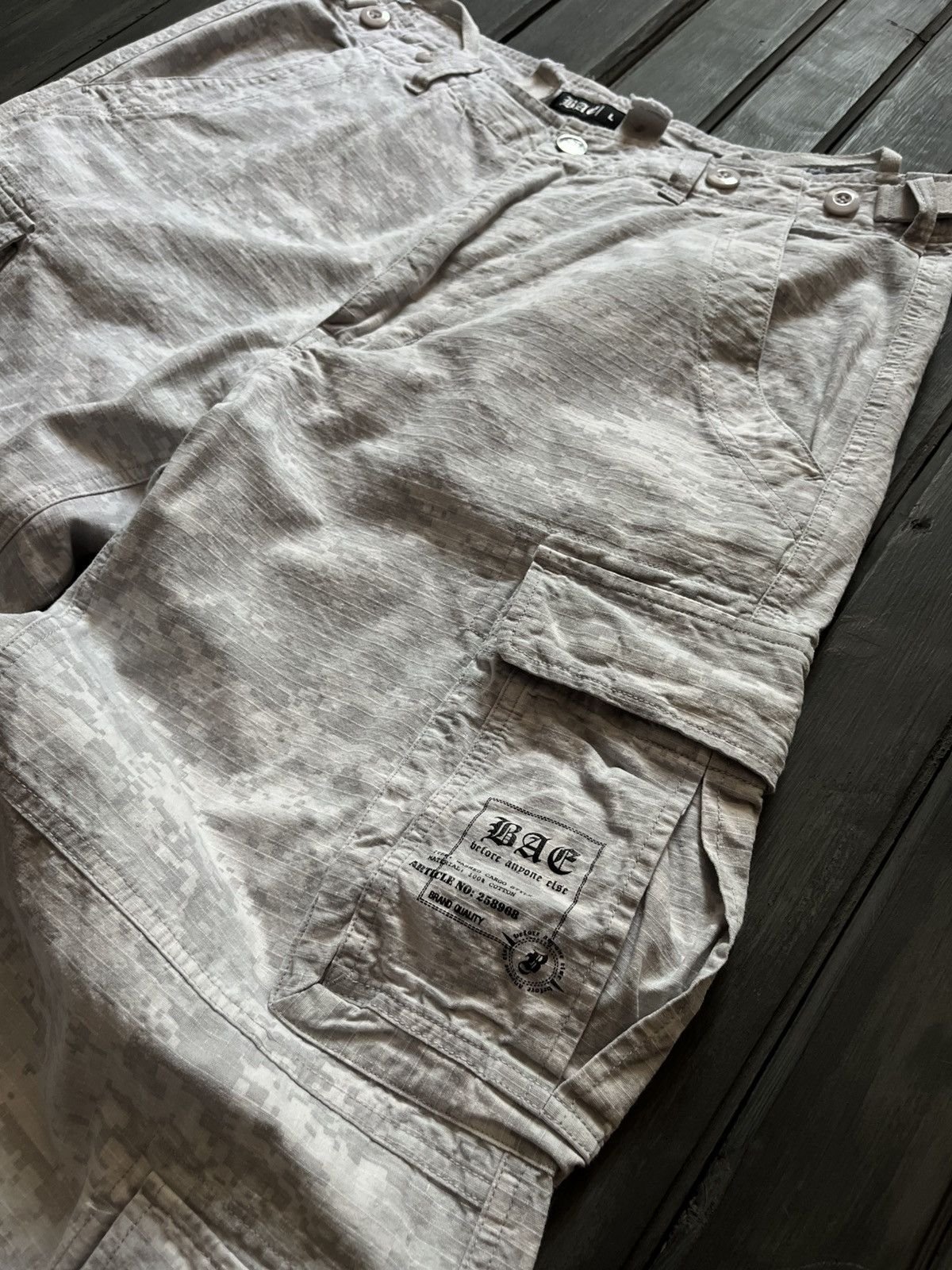 Hysteric Glamour VTG Raf Simons Opium Style Cargo Baggy Camo Jeans 90s Size US 32 / EU 48 - 8 Thumbnail