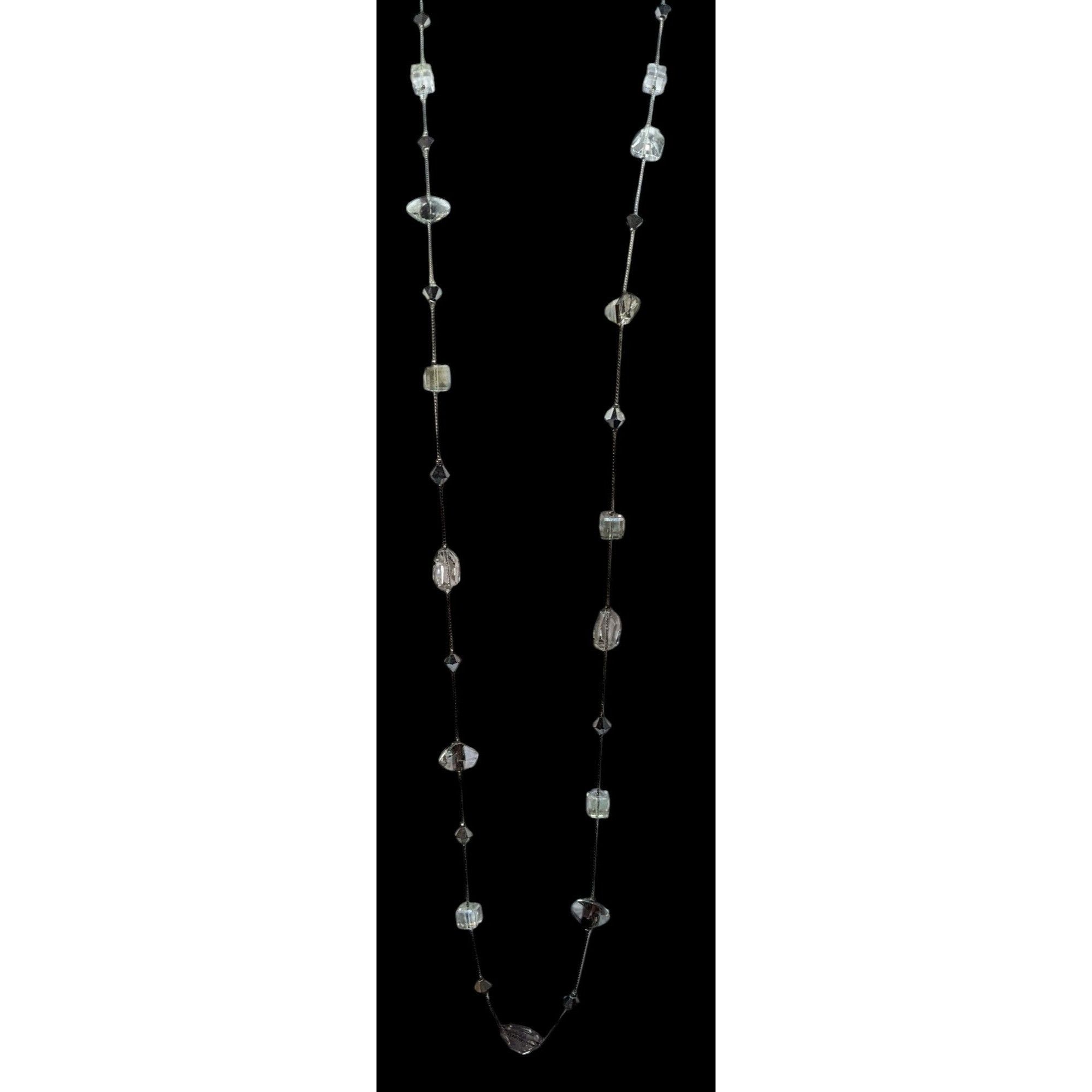 Other Premier Designs Sparkly Glass Cube Station Necklace Size ONE SIZE - 2 Thumbnail