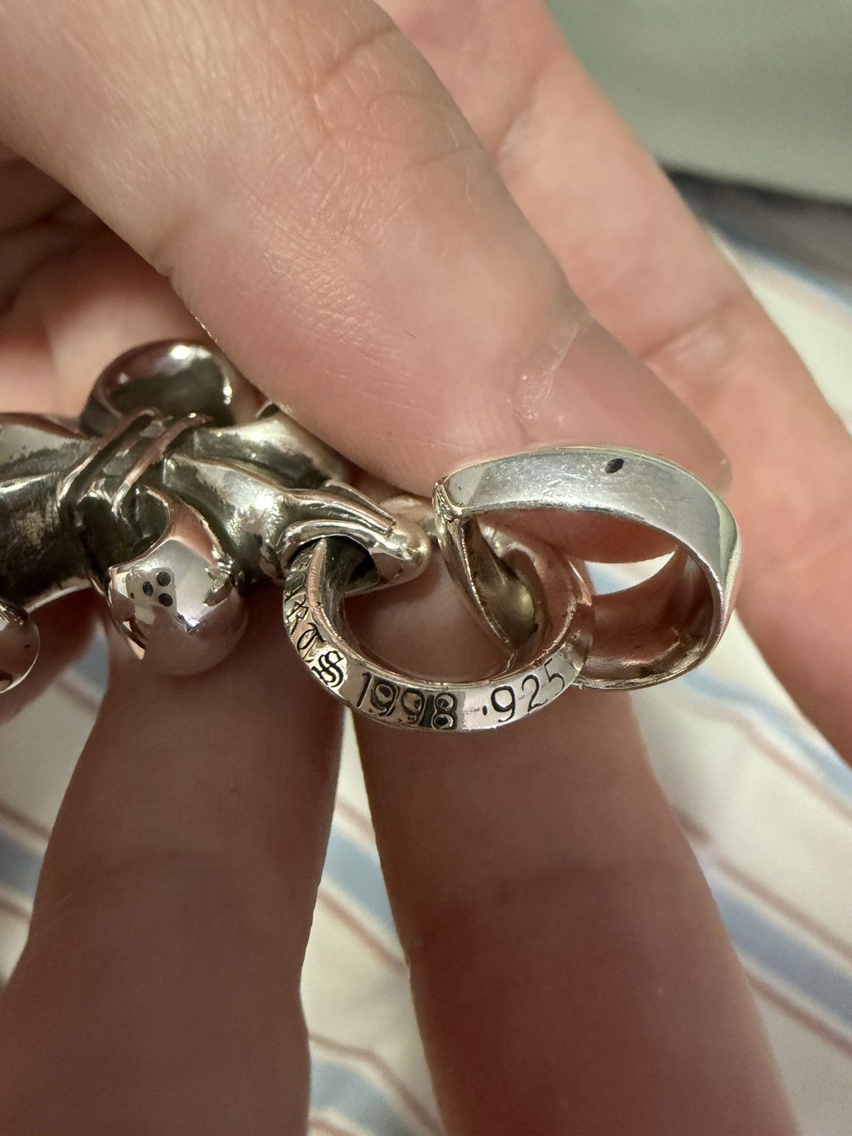 Chrome Hearts Ch fleur pendant Large - new Size ONE SIZE - 8 Thumbnail