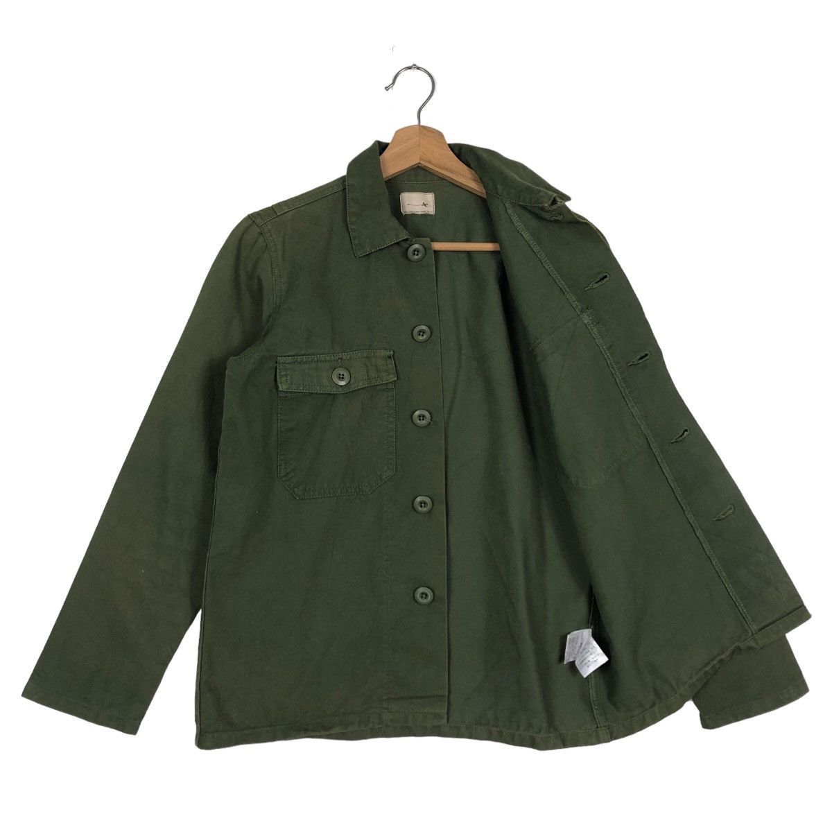 Japanese Brand 🔥90’s Vintage Converse Shirt Jacket Military Design Size US S / EU 44-46 / 1 - 8 Thumbnail