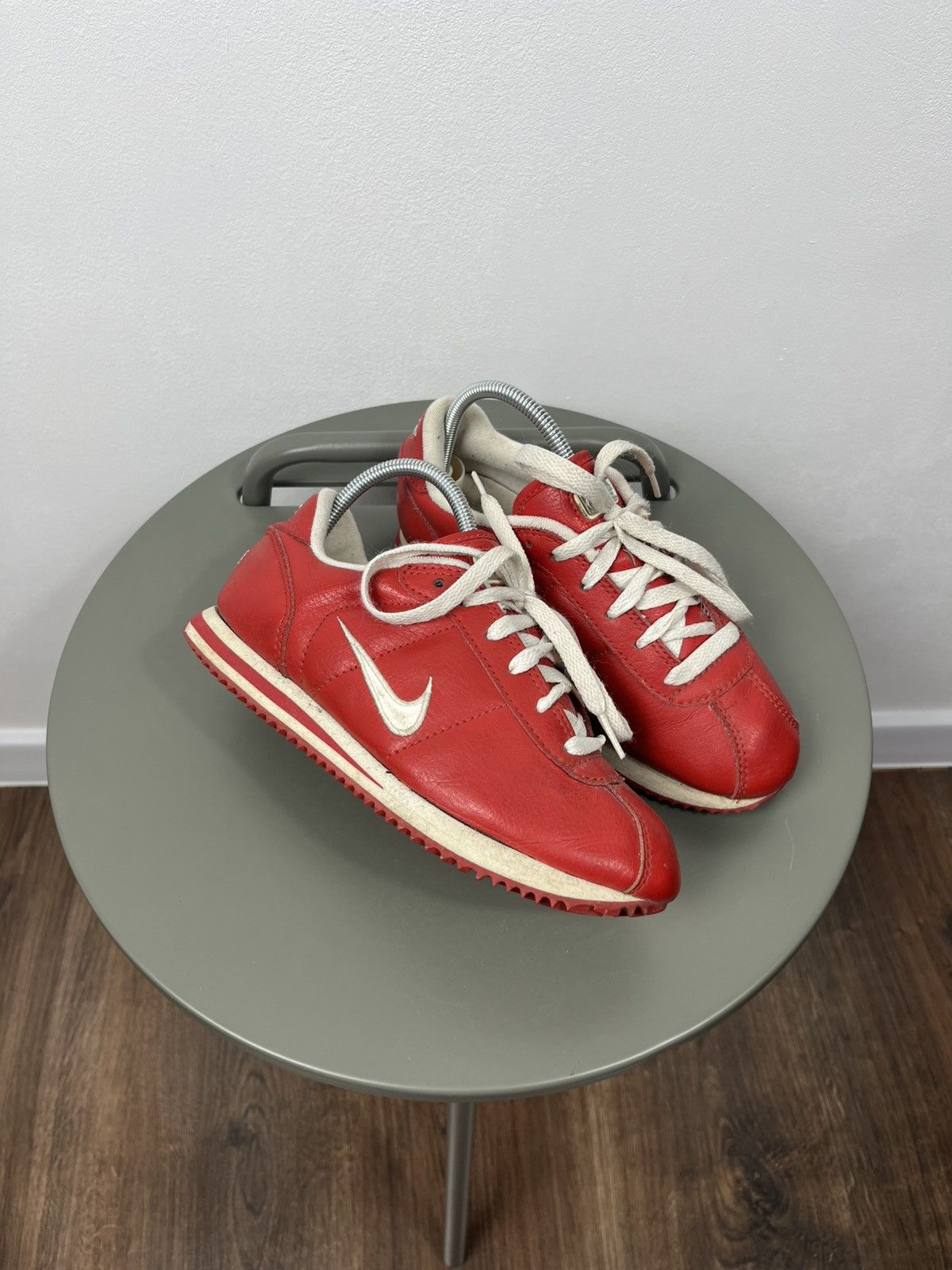 Nike Cortez Red Leather Vintage 2001 Sneakers Size 36 (23cm)