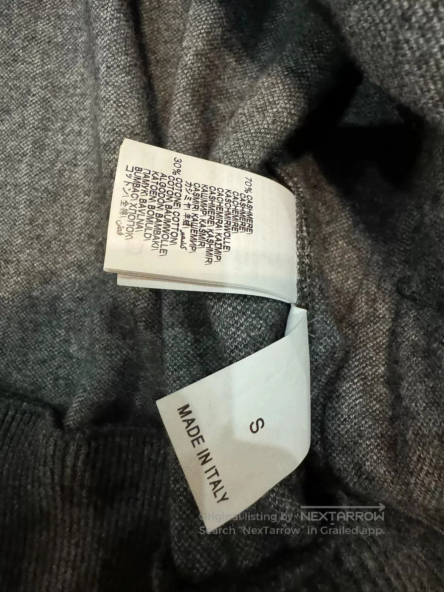 Brunello Cucinelli Brunello Cucinelli Men's Gray Striped Bomber Jacket. Size US S / EU 44-46 / 1 - 5 Thumbnail