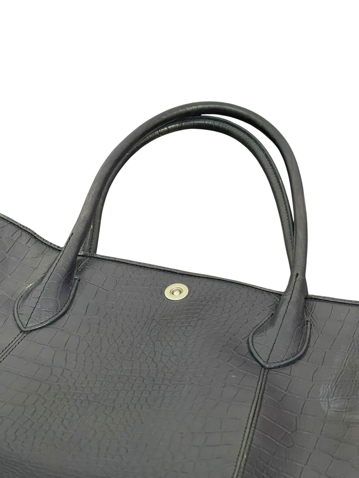 United Arrows Crocodile Embossed Leather United Arrows Tote Bag 8🟩 Size ONE SIZE - 11 Thumbnail