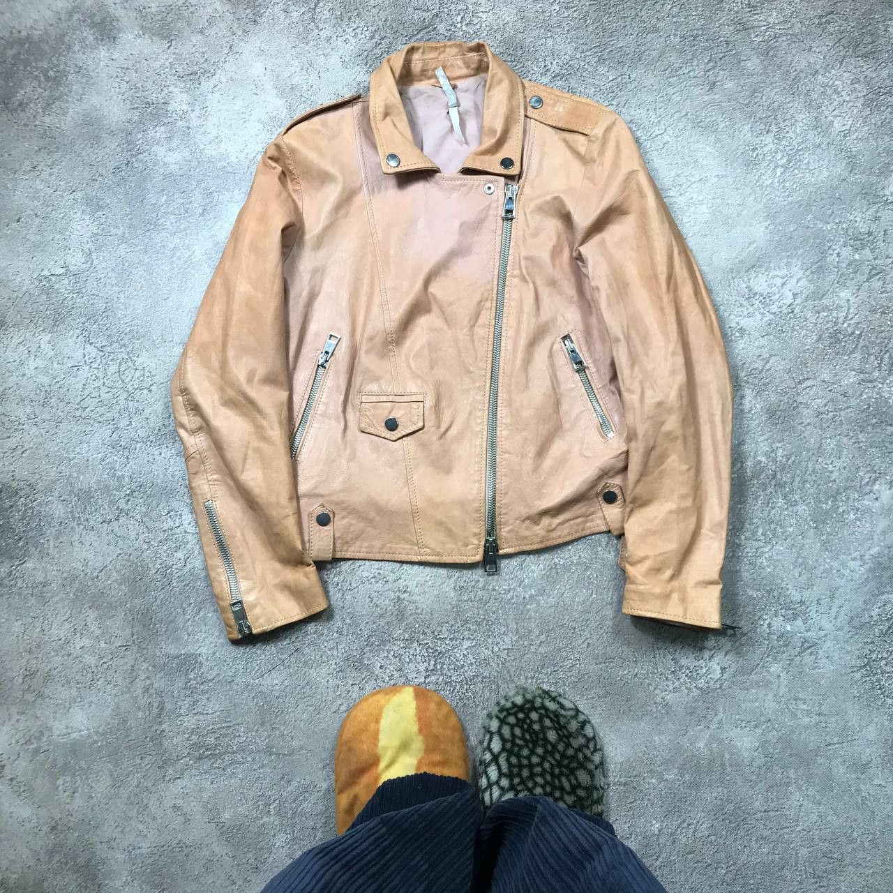Japanese Brand VINTAGE Y2K LEATHER JACKET JAPAN CASUAL STREETWEAR 90s Size M / US 6-8 / IT 42-44 - 1 Thumbnail
