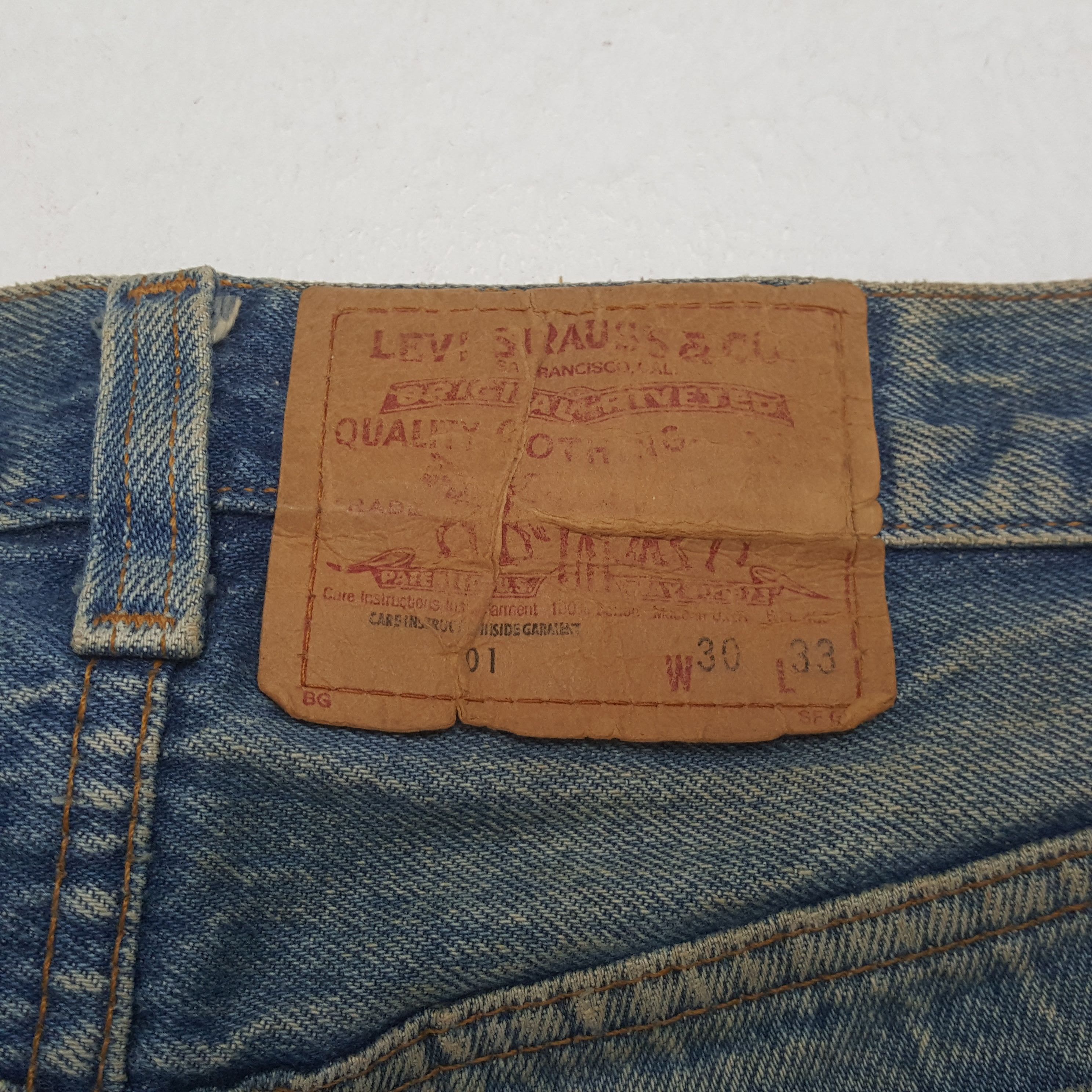 Levi's Levis Streetwear Style Jeans RR17 Size US 27 - 15 Thumbnail