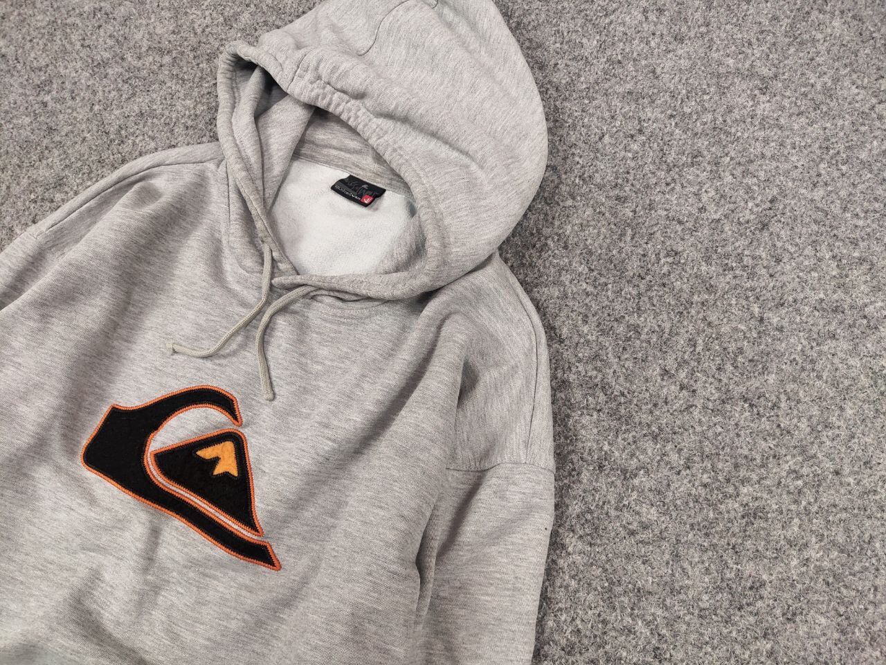 Quiksilver Vintage 90's Quiksilver Logo Gray Hoodie Y2K Hype Style Size US L / EU 52-54 / 3 - 4 Thumbnail