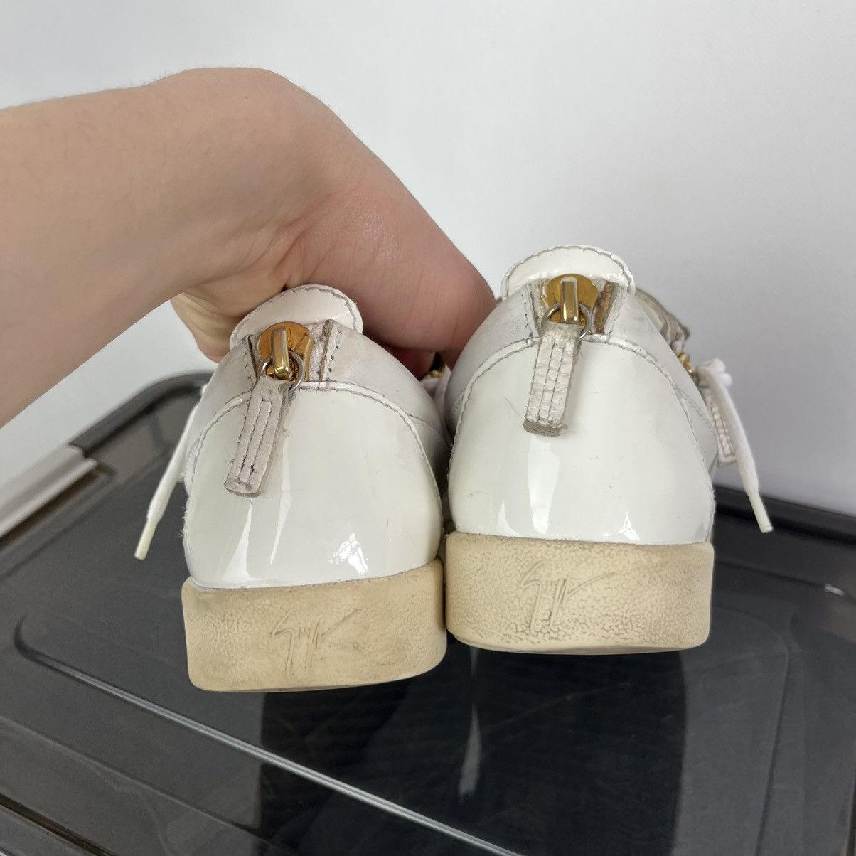 Giuseppe Zanotti Womens White And Gold Giuseppe Zanotti Shoes Size 37 Size US 7 / IT 37 - 3 Thumbnail