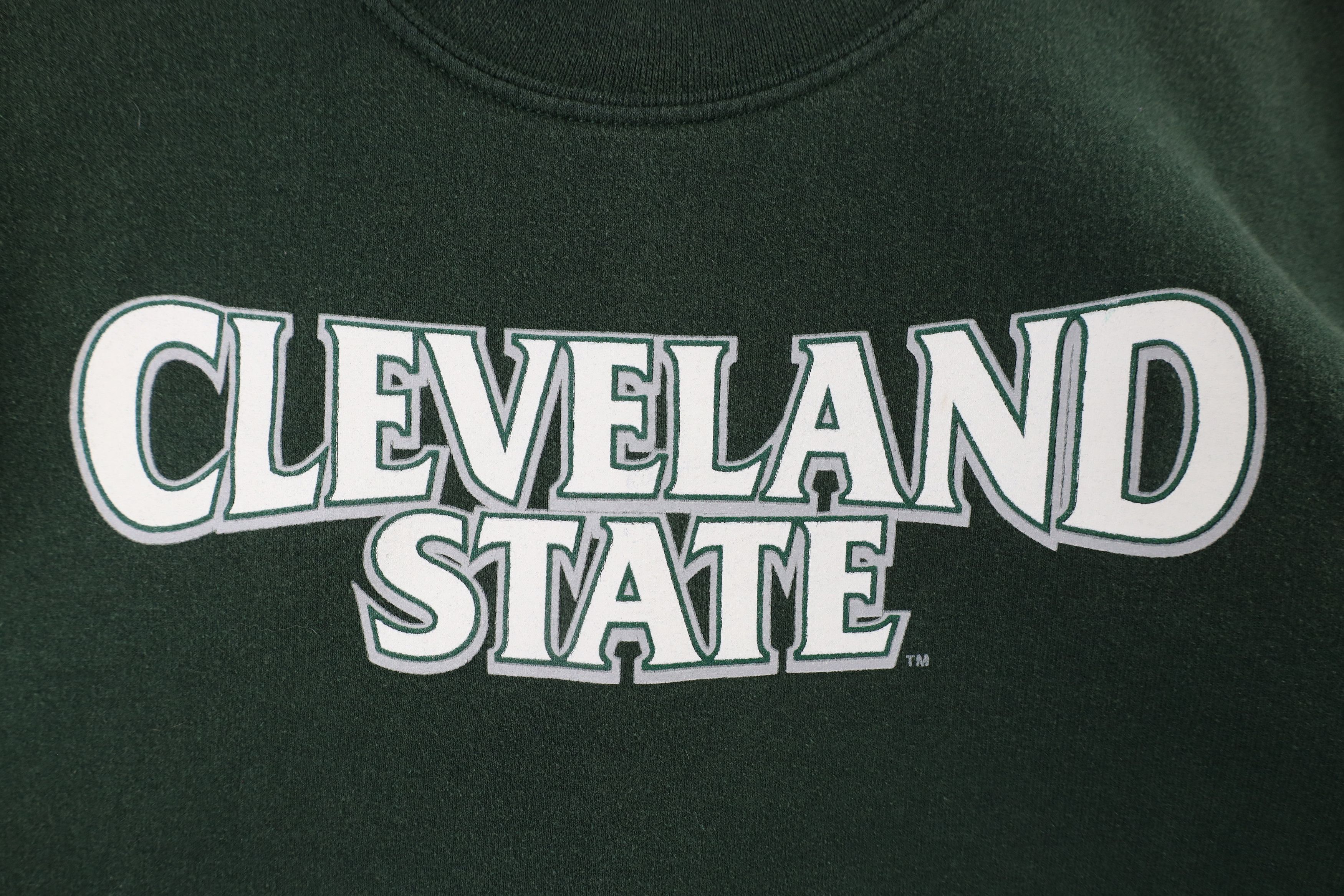 Vintage Vintage 90s Cleveland State University Crewneck Sweatshirt Size US M / EU 48-50 / 2 - 4 Thumbnail
