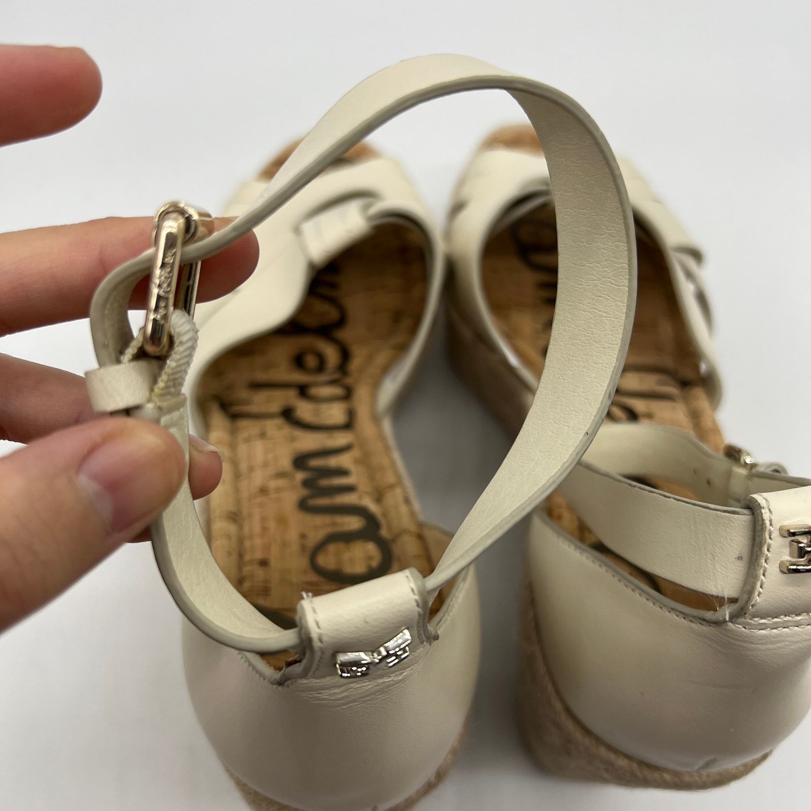 Other Sam Edelman Shoes Size 10 M Woven Leather Wedges Size US 10 / IT 40 - 4 Thumbnail
