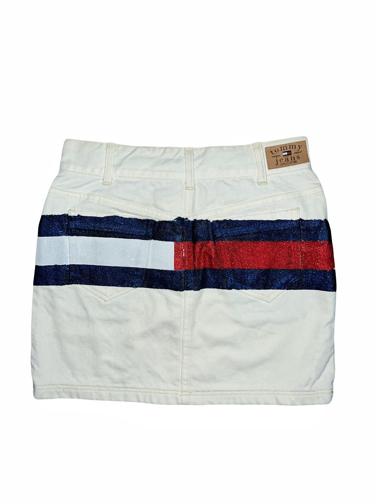 Tommy Hilfiger × Vintage Vintage Y2k Tommy jeans skirt 💙💗 Size 26" / US 2 / IT 38 - 1 Thumbnail