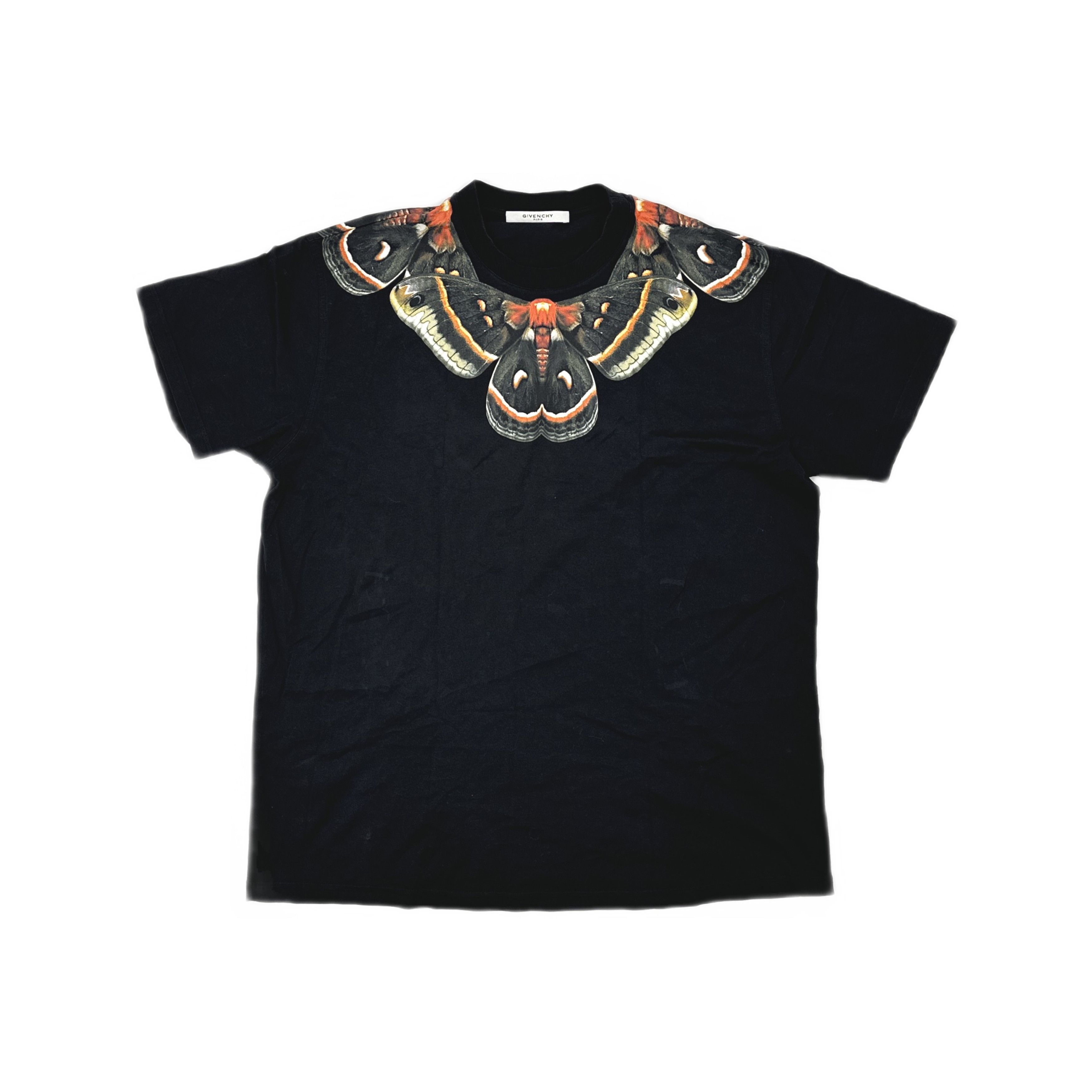 Givenchy Givenchy Moth Print T-Shirt Size L Size US L / EU 52-54 / 3 - 1 Thumbnail