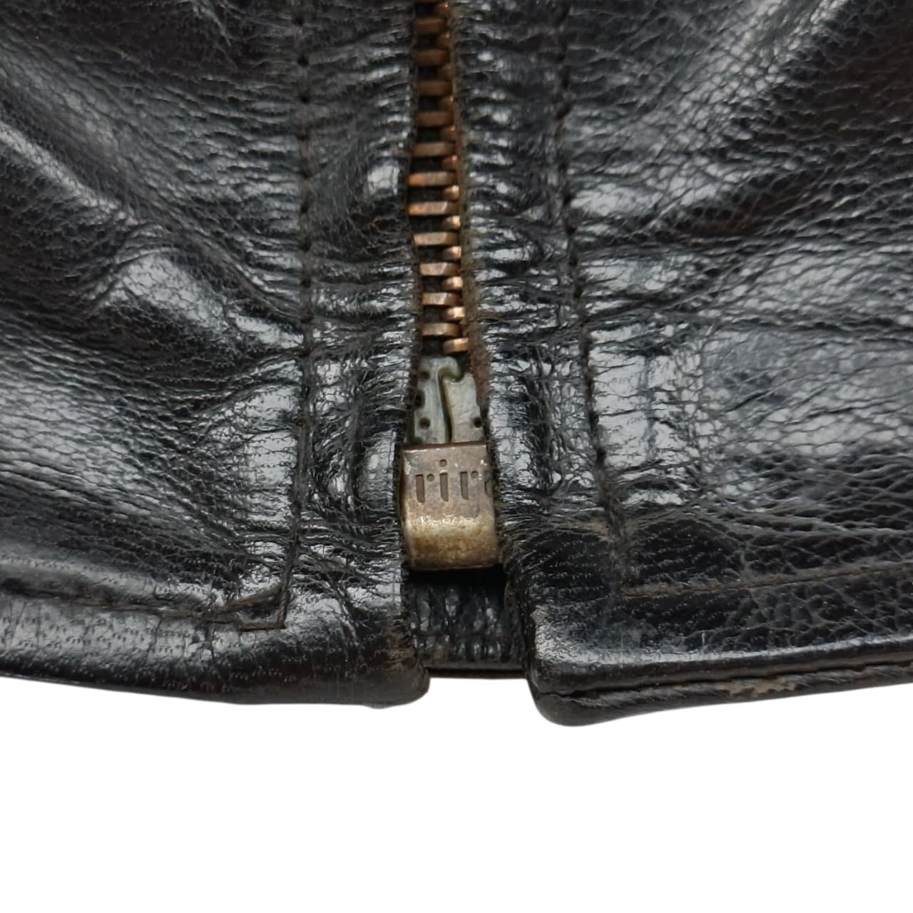 Japanese Brand Tabloid News G-1 Flight Leather Goat Skin Jacket Size US S / EU 44-46 / 1 - 9 Thumbnail
