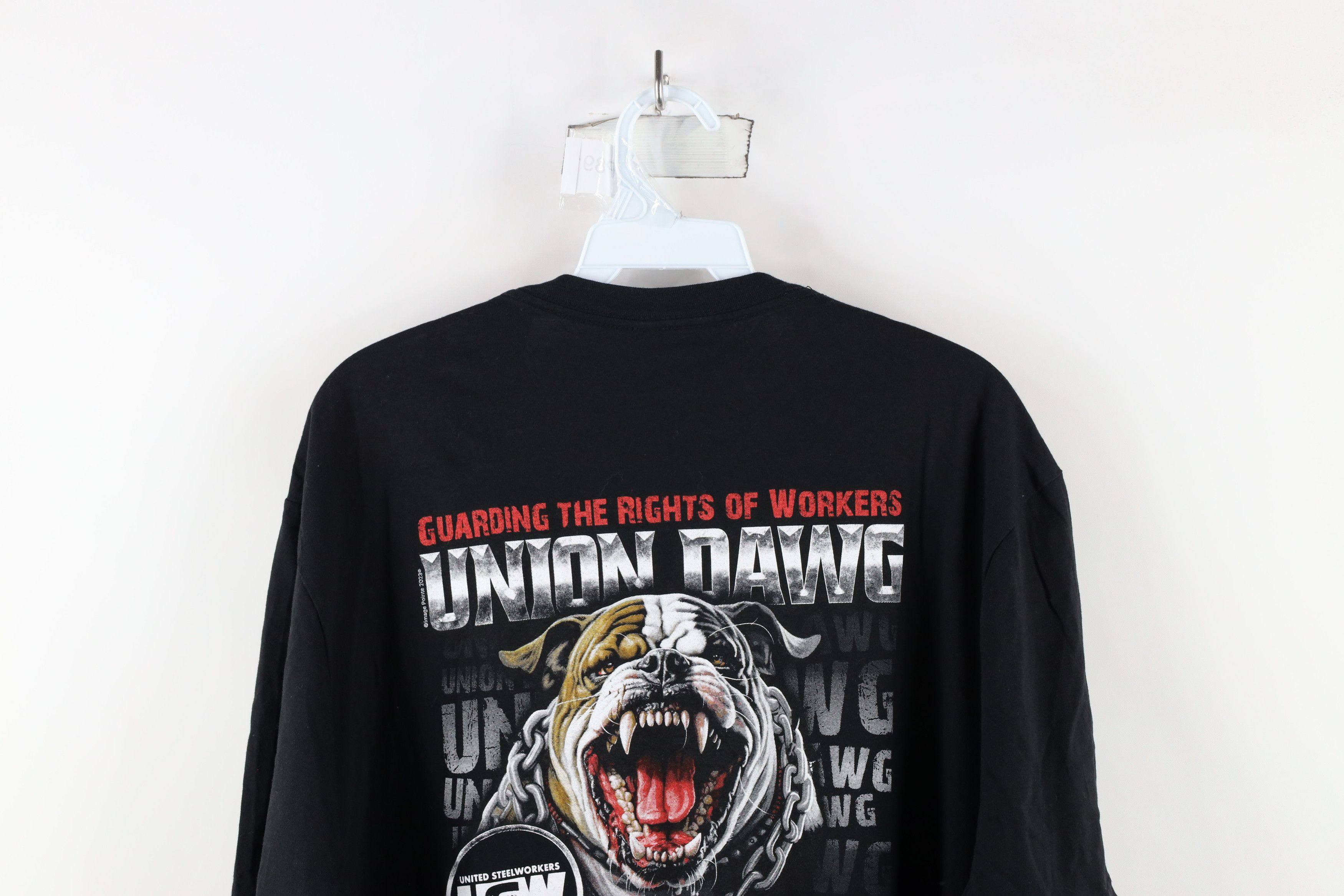 Vintage Streetwear USW Local 207L Union Dawg We Bite Back T-Shirt US Size US XXL / EU 58 / 5 - 10 Thumbnail