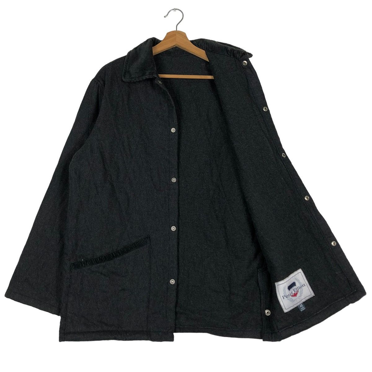 Japanese Brand 🔥VINTAGE QUILTED BUTTON JACKET PETER ELLIOT ISSEY MIYAKE Size US M / EU 48-50 / 2 - 11 Thumbnail