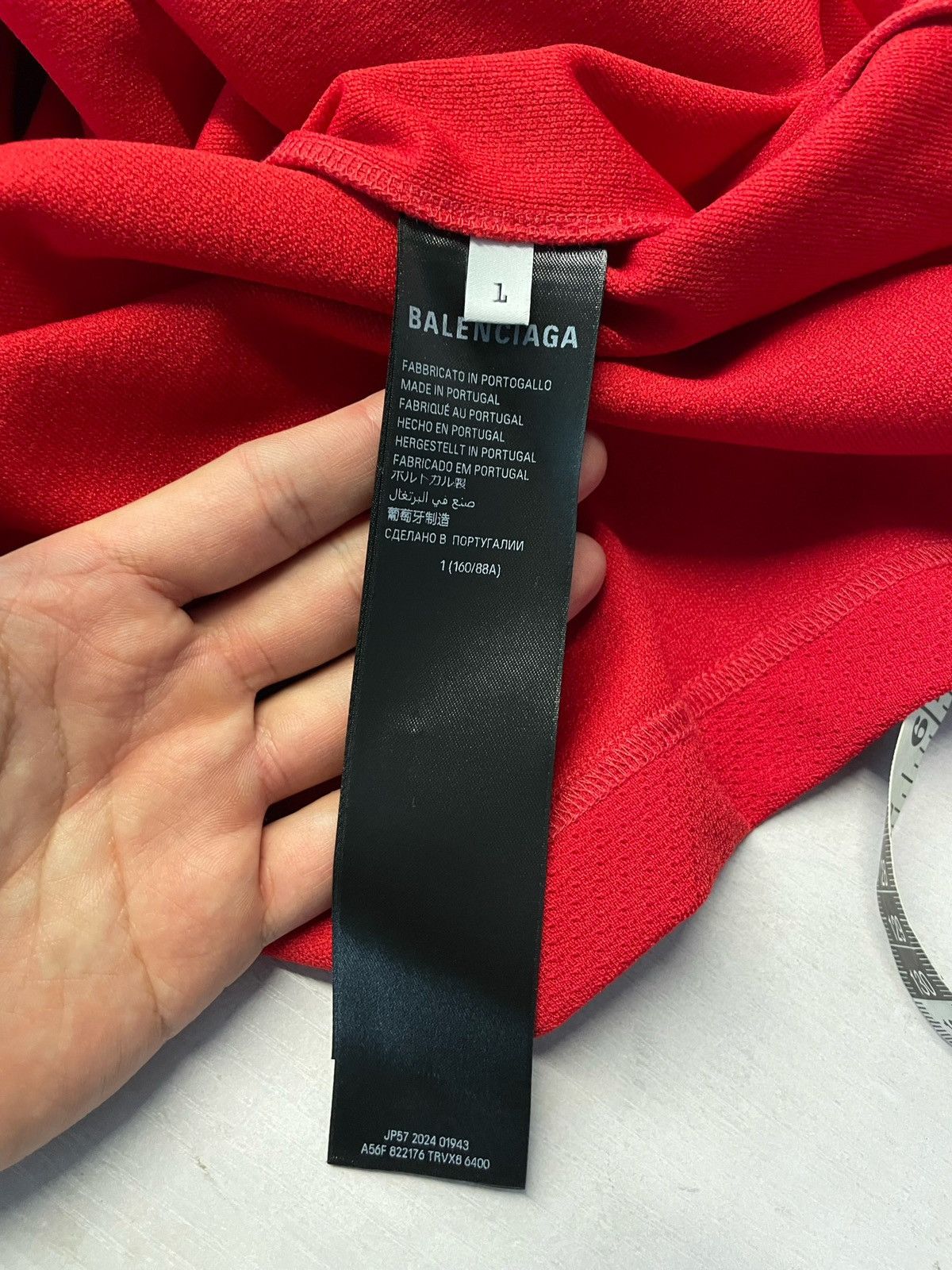 Balenciaga Balenciaga SS25 Layered Jersey Long-Sleeves Size US L / EU 52-54 / 3 - 11 Thumbnail