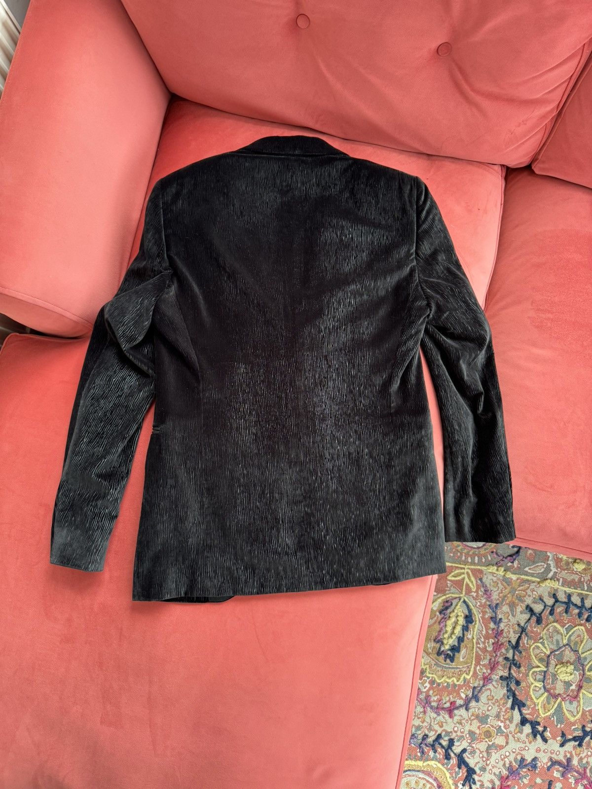 Emporio Armani Emporio Armani black velvet tuxedos, size 48 It, M int Size 48R - 9 Thumbnail