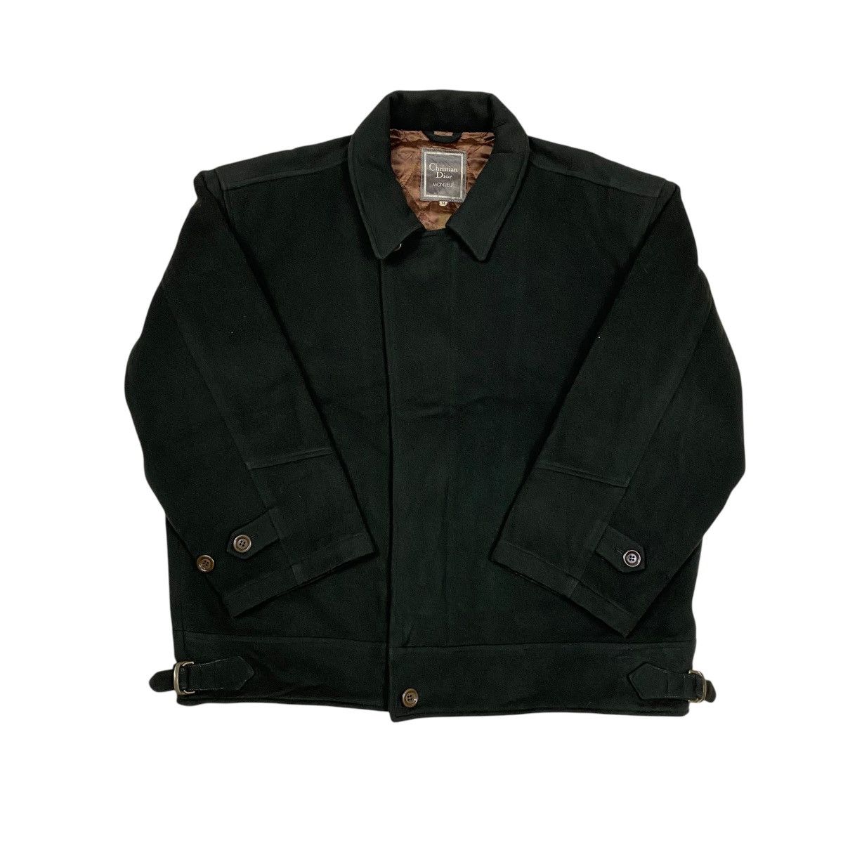 Christian Dior Monsieur × Vintage Christian Dior Monsieur Wool Flight Work Jacket Size US M / EU 48-50 / 2 - 4 Thumbnail
