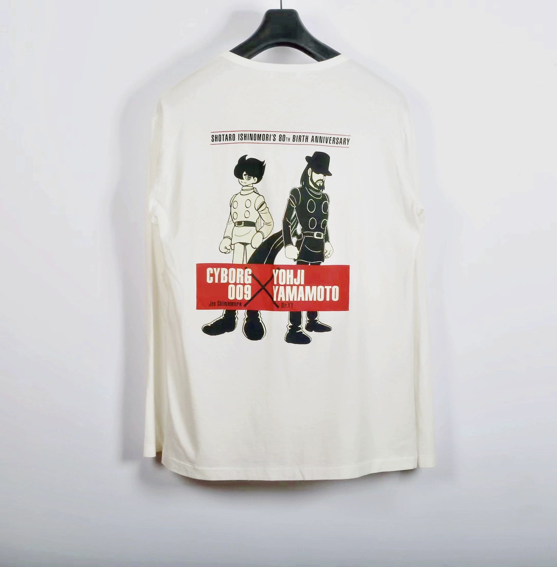 Yohji Yamamoto Yohji Yamamoto Pour Homme Long Sleeve T-shirt Size US M / EU 48-50 / 2 - 1 Thumbnail