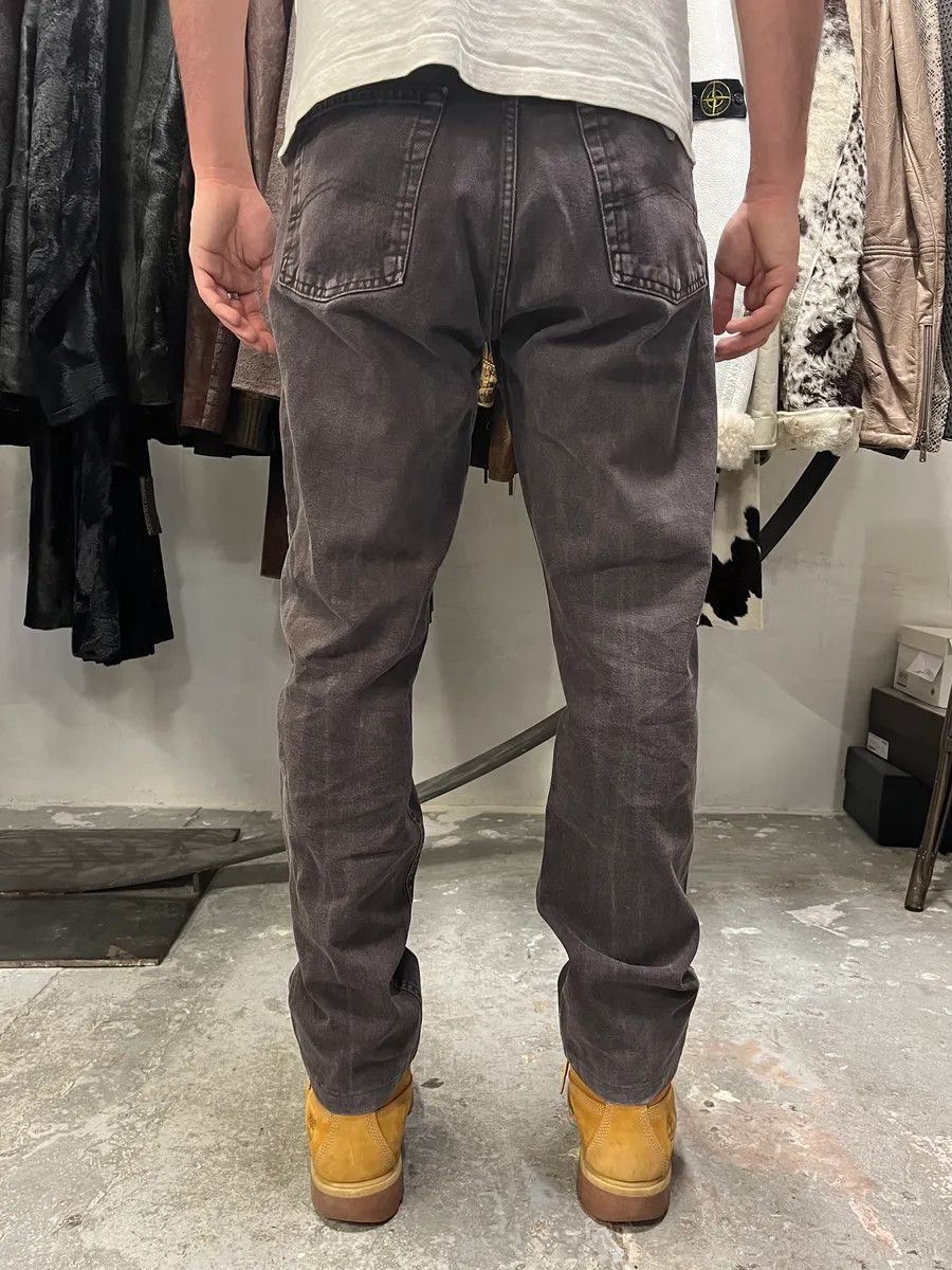 Armani × Vintage 1990s Armani Faded Brown Denim Jeans Size US 32 / EU 48 - 4 Thumbnail